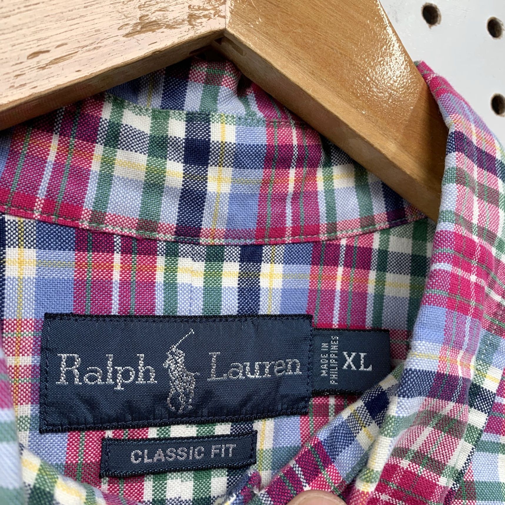 Ralph Lauren Ralph Lauren Plaid Button Down Shirt Mens XL Multicolor Long Sleeve Casual Size US XL / EU 56 / 4 - 2 Thumbnail