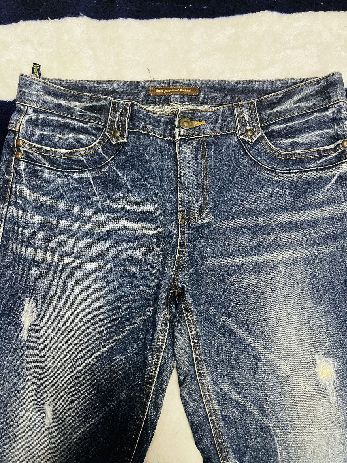 Japanese Brand 3Q Hot Pepper Jeans (11) Size 32" / US 10 / IT 46 - 13 Thumbnail