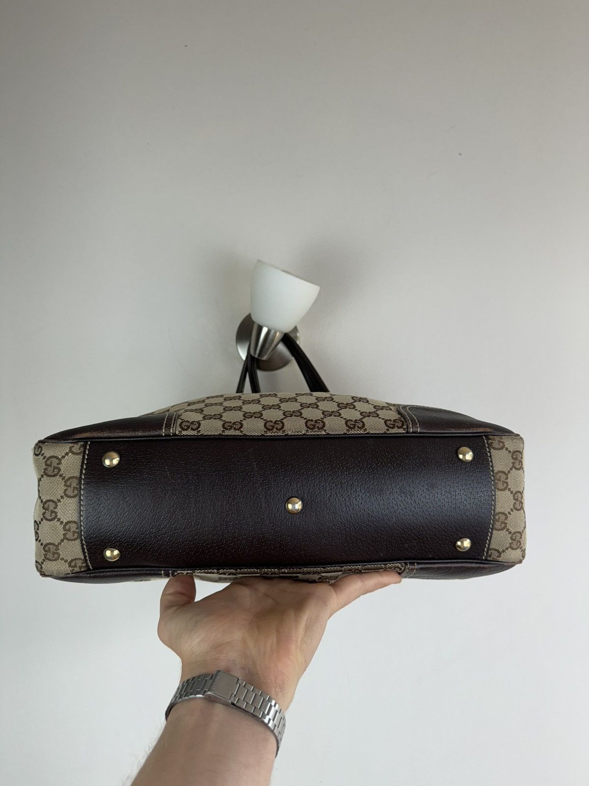 Gucci Handle bag Gucci GG monogram original casual luxury item Size ONE SIZE - 4 Thumbnail