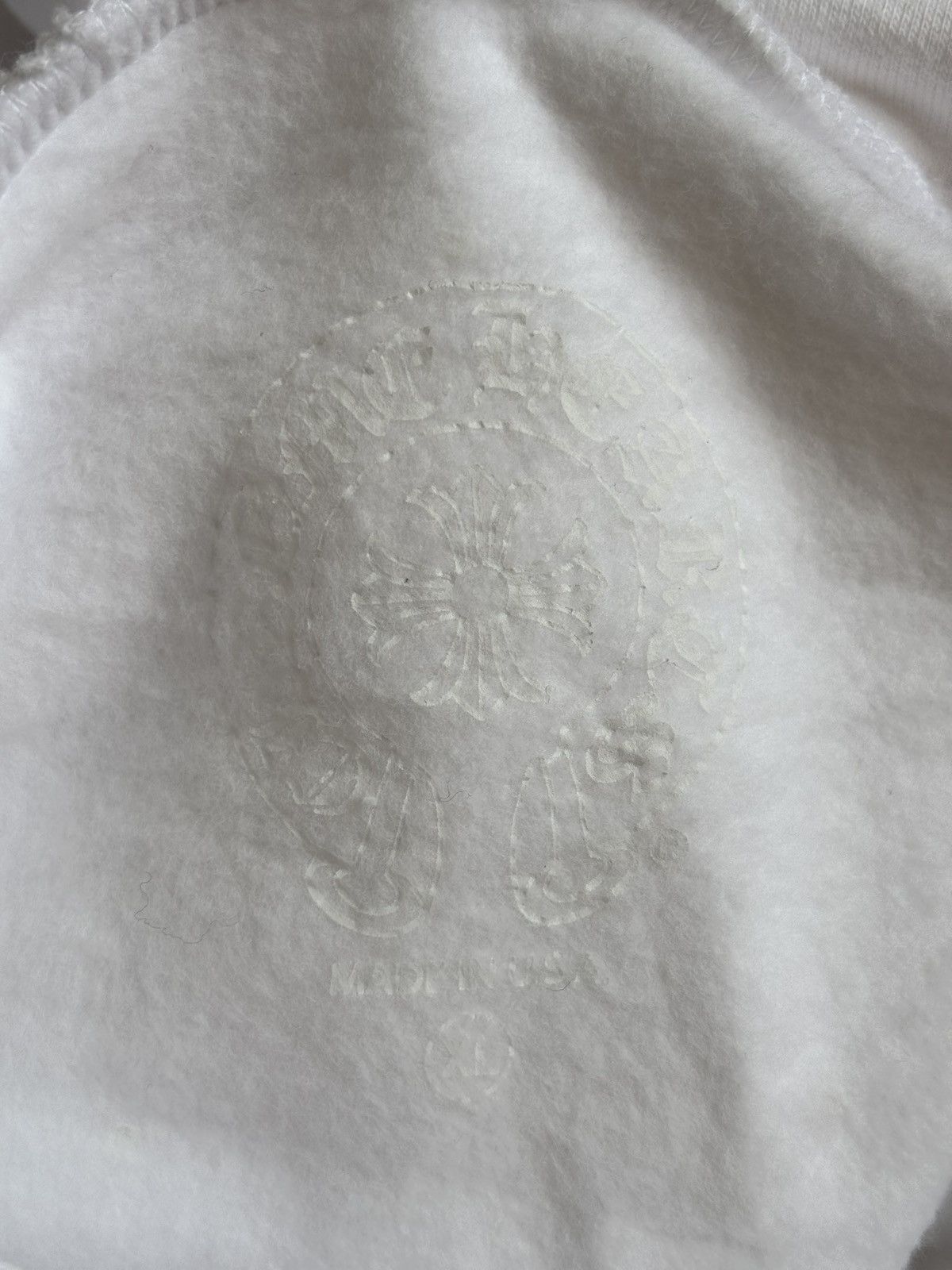Chrome Hearts Chrome Hearts White Miami Horseshoe Hoodie Size US XL / EU 56 / 4 - 12 Thumbnail
