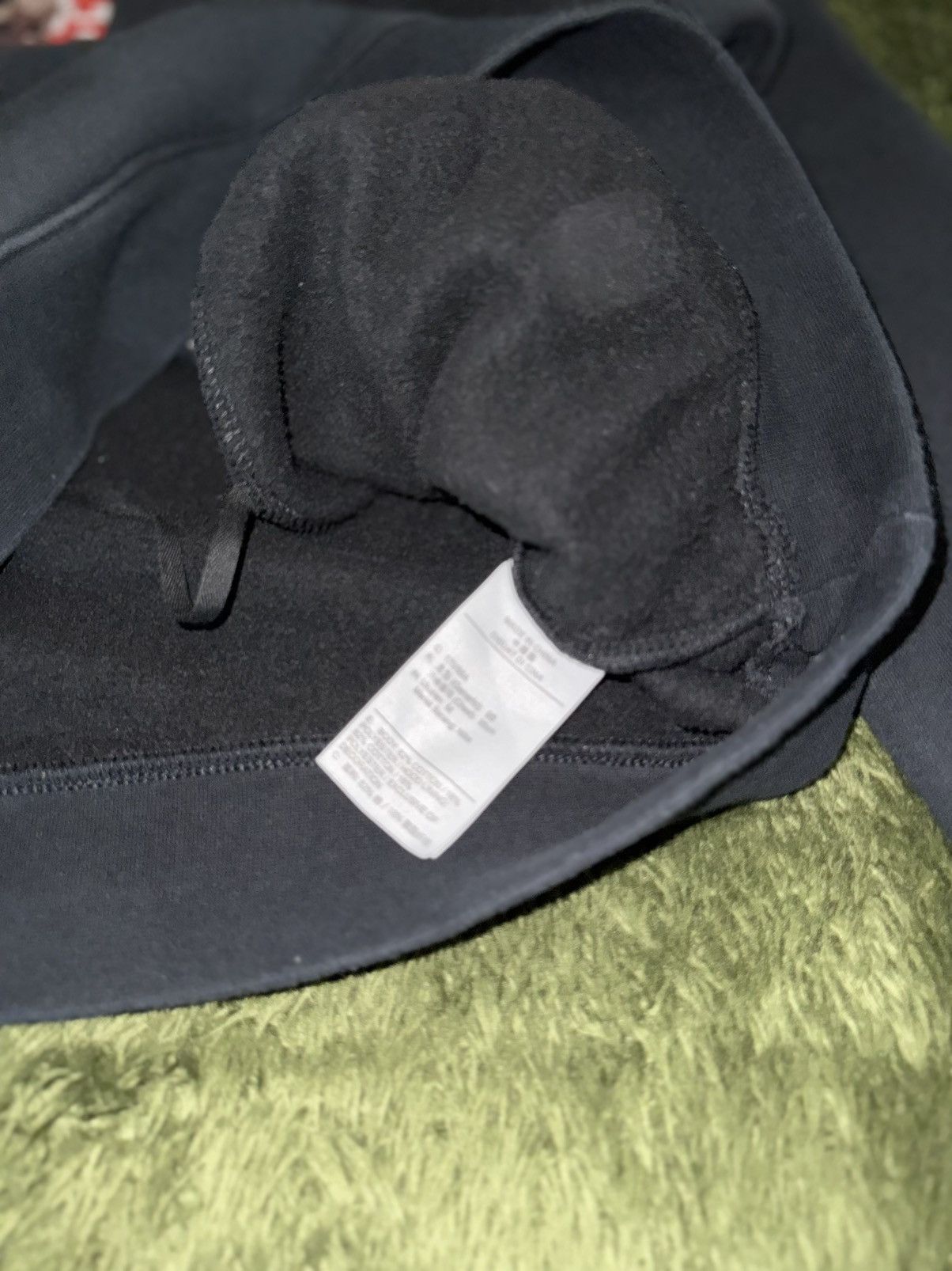 Japanese Brand [M] Jordan Essentials Pixel Embroidered Fleece Hoodie Black Size US XL / EU 56 / 4 - 7 Thumbnail