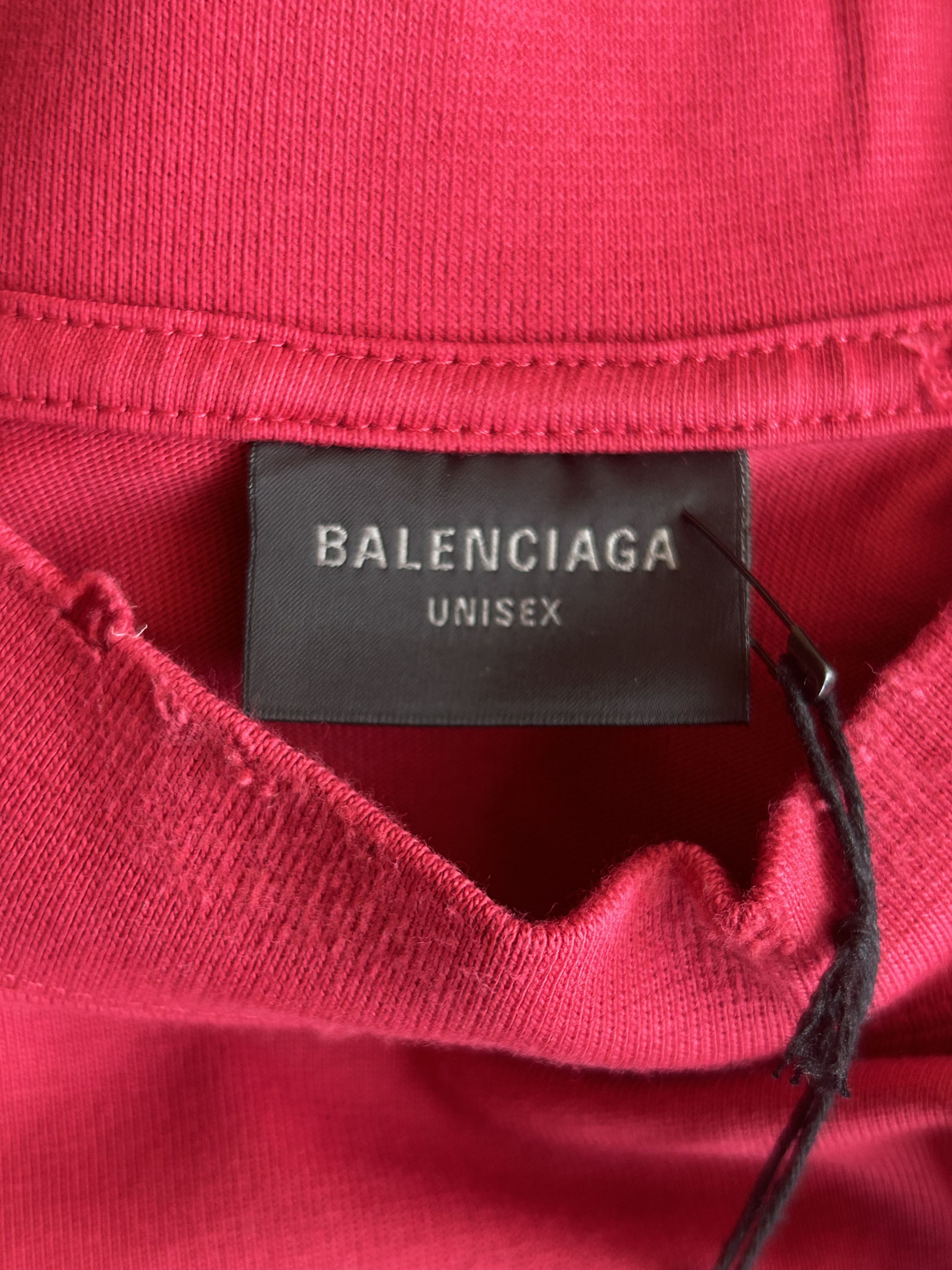 Balenciaga Balenciaga Red To My Love Graphic T-Shirt Size US L / EU 52-54 / 3 - 3 Thumbnail