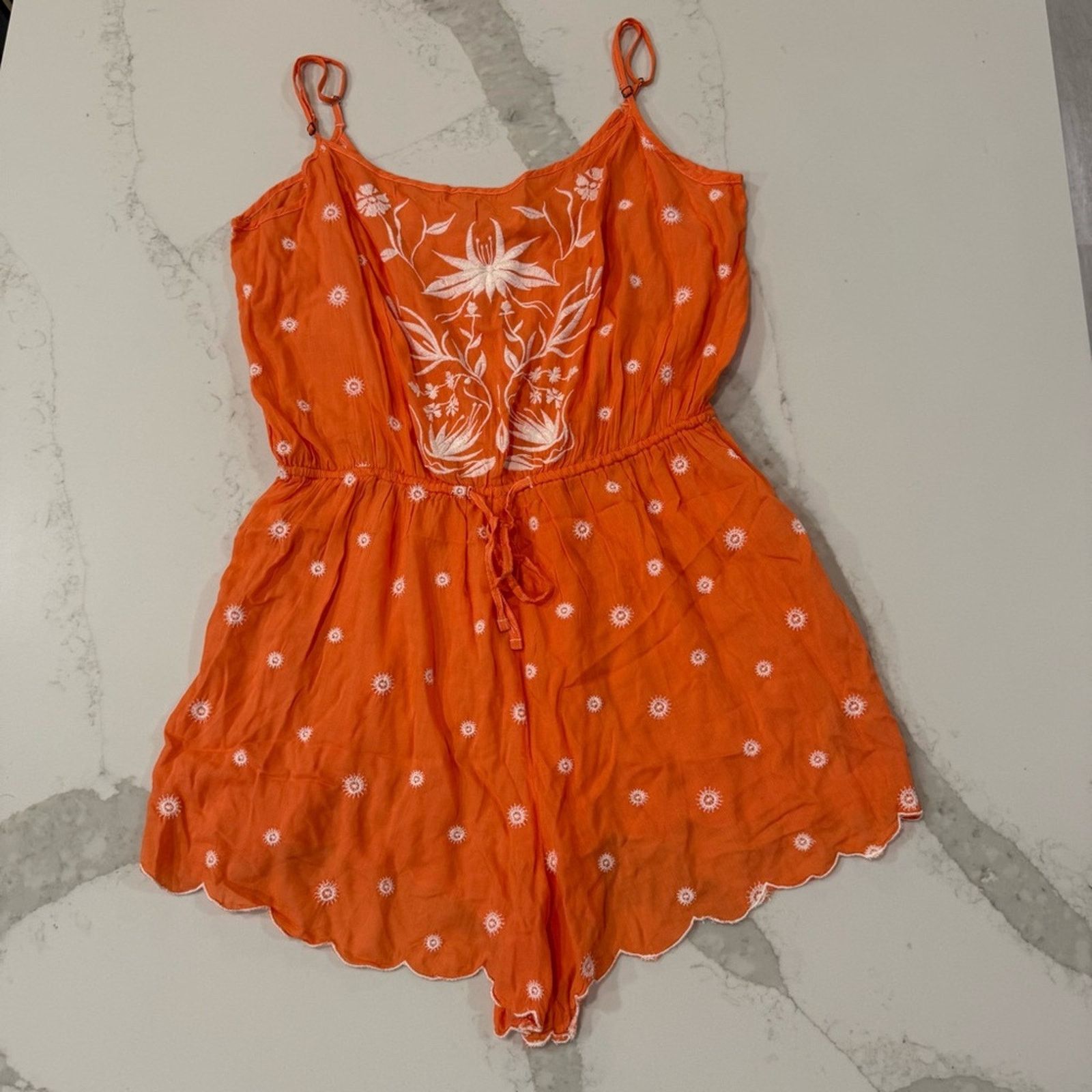 Anthropologie Anthropologie x Eloise Elspeth Floral Romper Women’s Large Size 34" / US 12 / IT 48 - 2 Thumbnail
