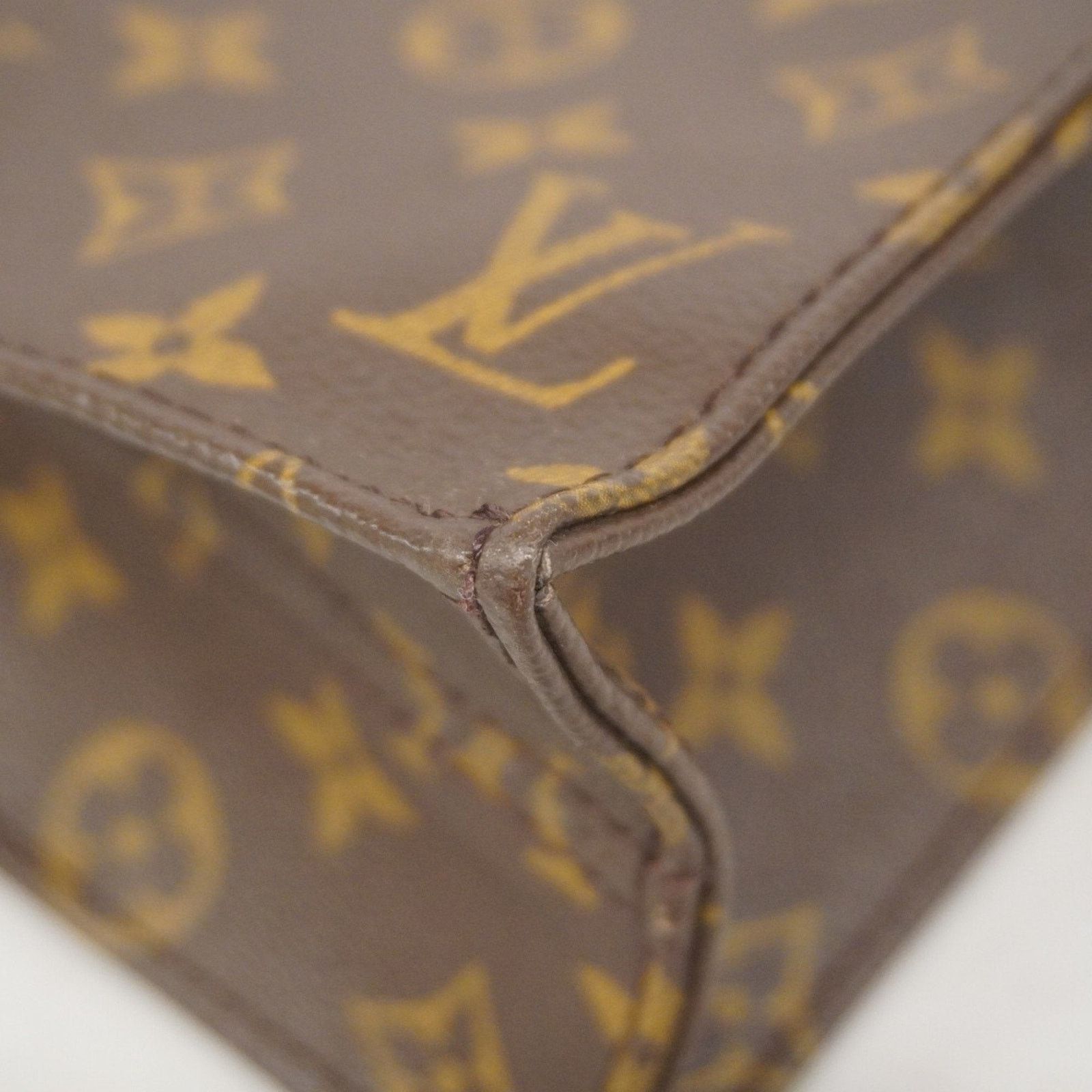 Louis Vuitton Brown Canvas Sac Plat