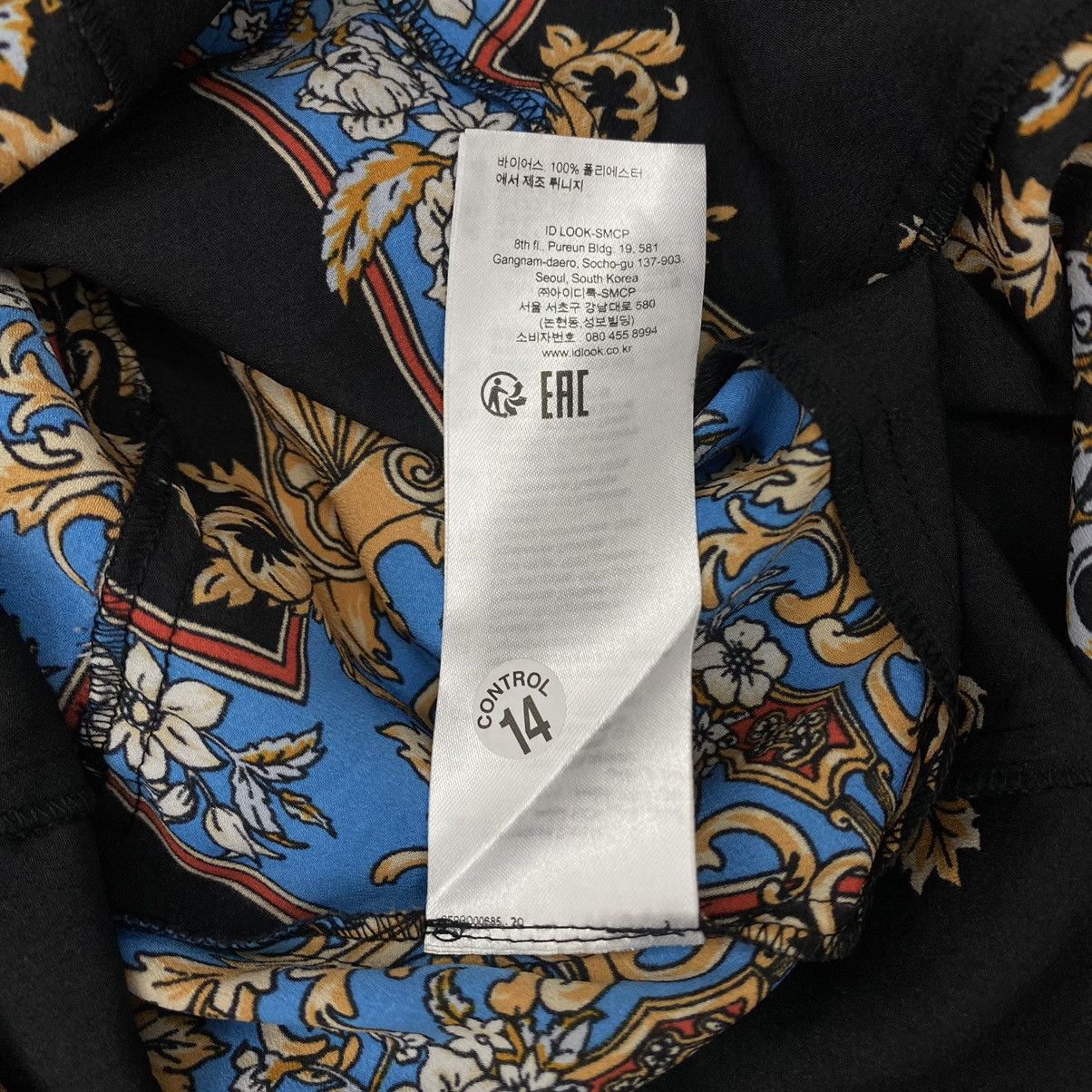 Sandro long dress with scarf prints sales