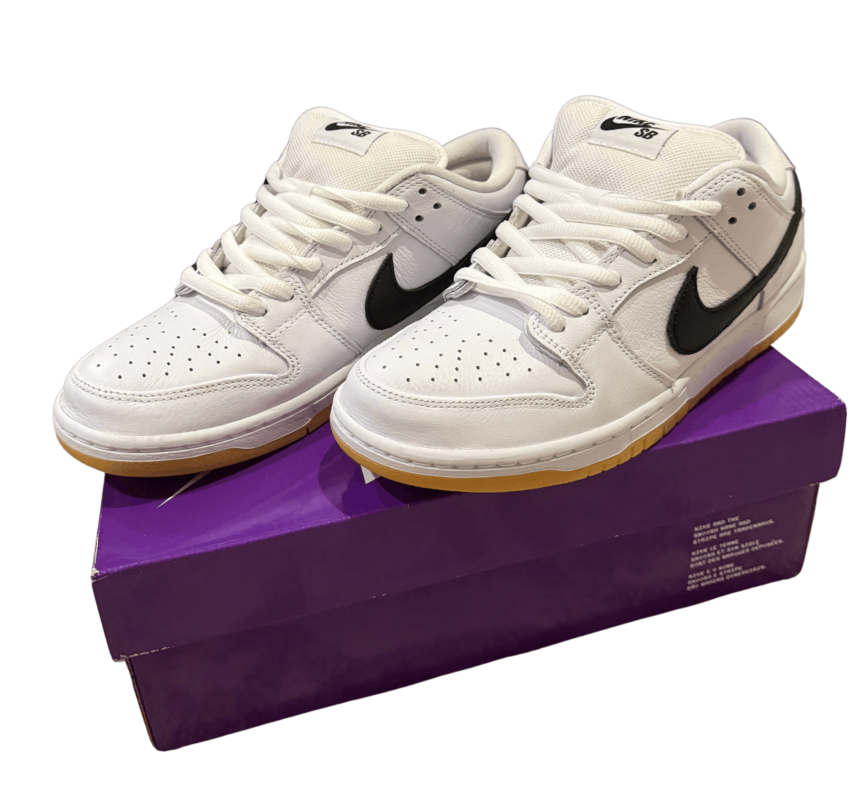 Nike SB Dunk Low Pro White Gum