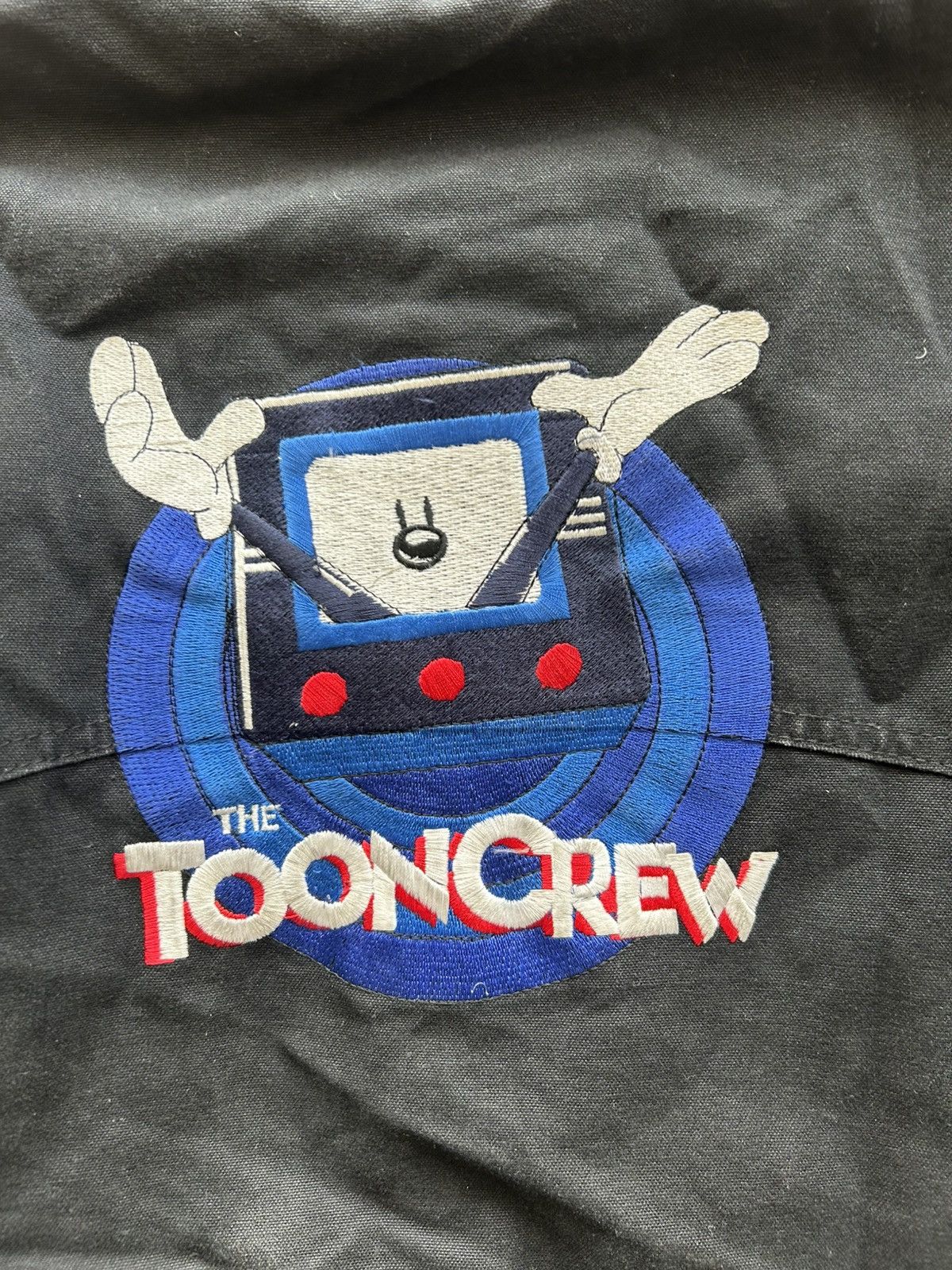 Anime Vintage Cartoon Crew Anime Embroider Workwear Chore Jacket Size US XL / EU 56 / 4 - 7 Thumbnail
