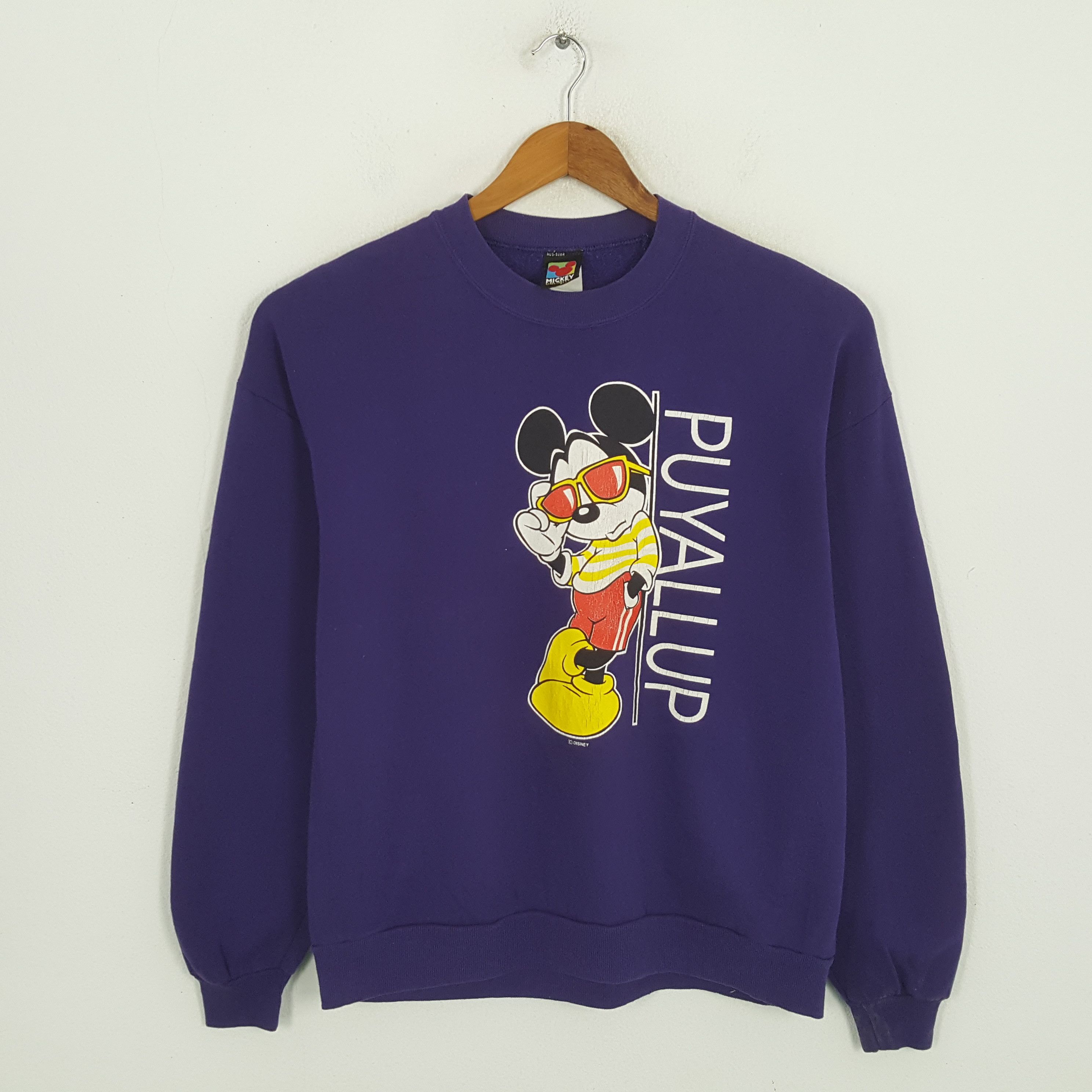 Vintage 90's MICKEY MOUSE DISNEY Streetwear Style Sweatshirt