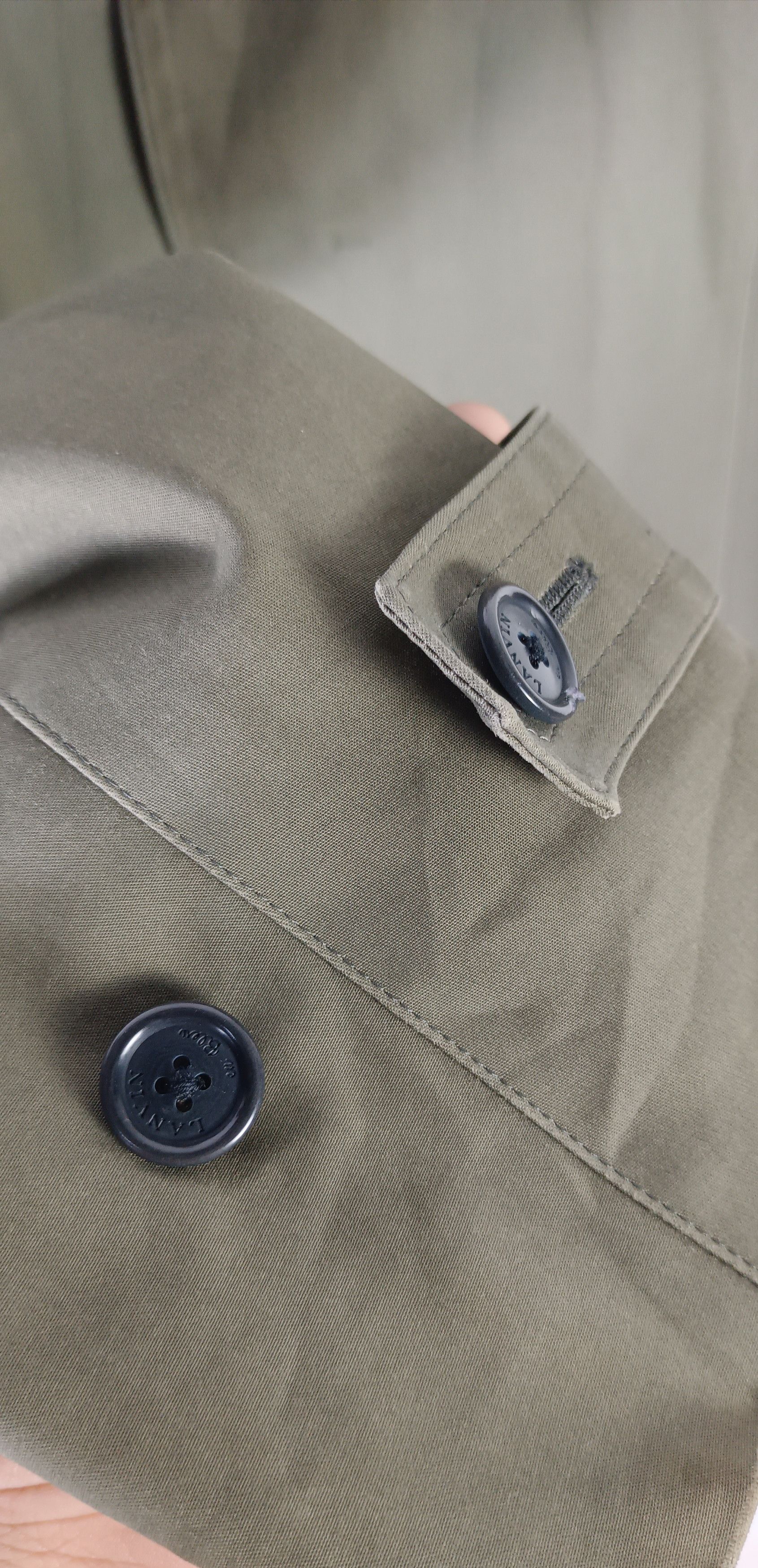 Lanvin Lanvin er Bleu Trench Coat Size US M / EU 48-50 / 2 - 11 Thumbnail