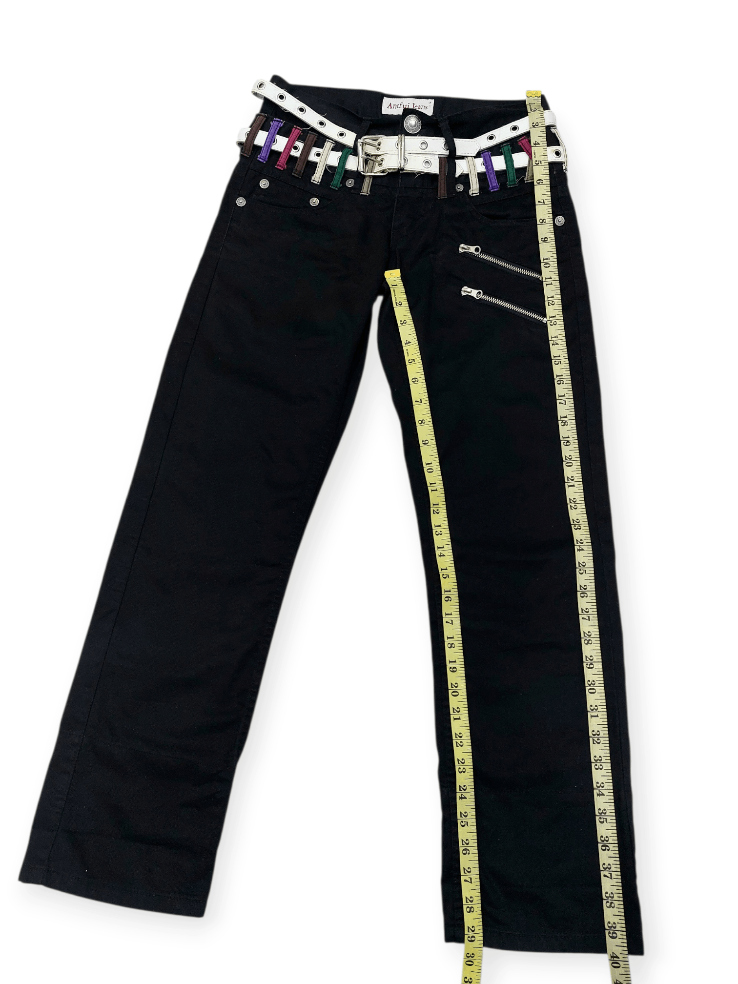Japanese Brand Antfui Jeans Double Waist Seditionaries Denim Size US 30 / EU 46 - 12 Thumbnail