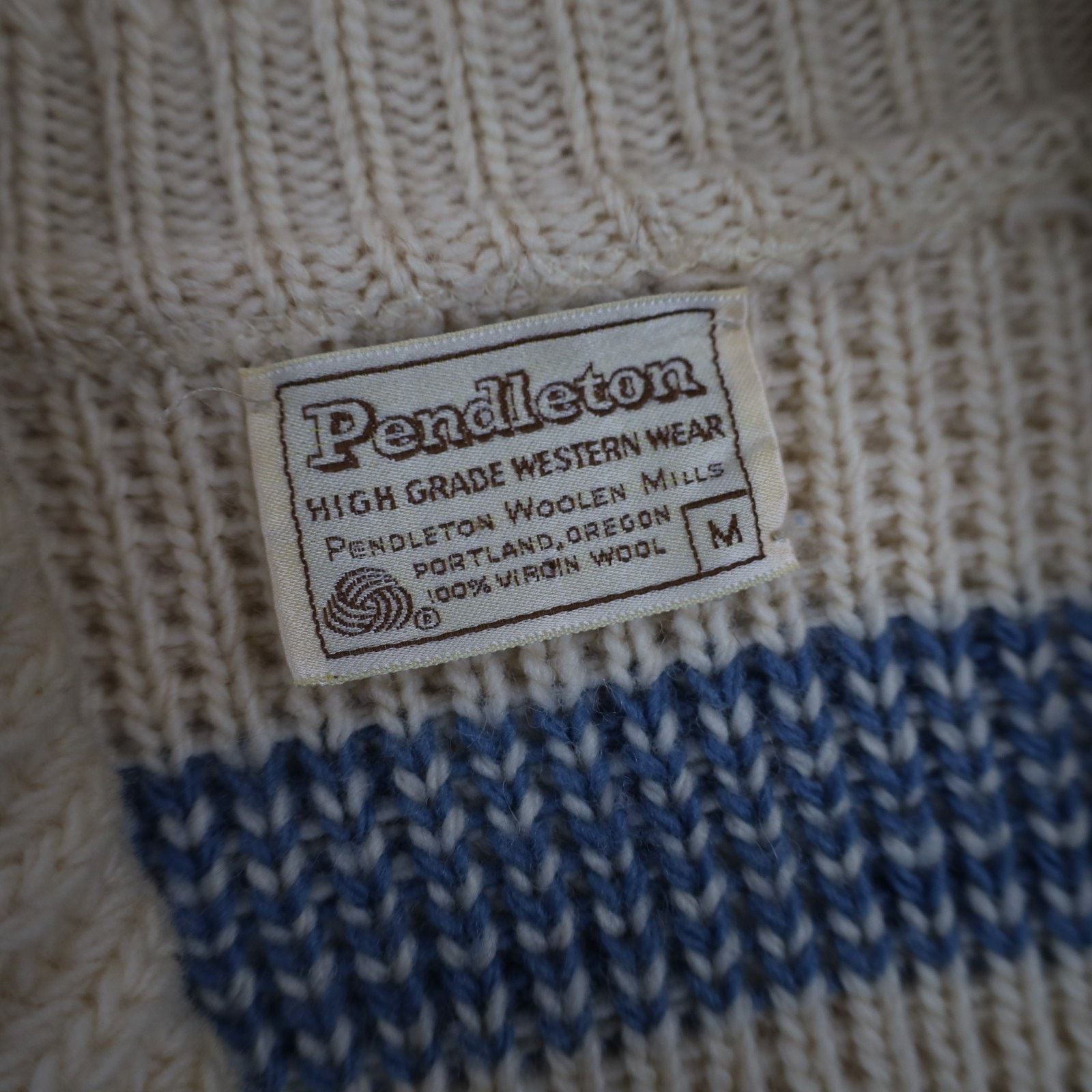 Pendleton × Vintage Vintage Pendleton %100 Wool High Grade Westernwear Cowichan Size US M / EU 48-50 / 2 - 10 Thumbnail