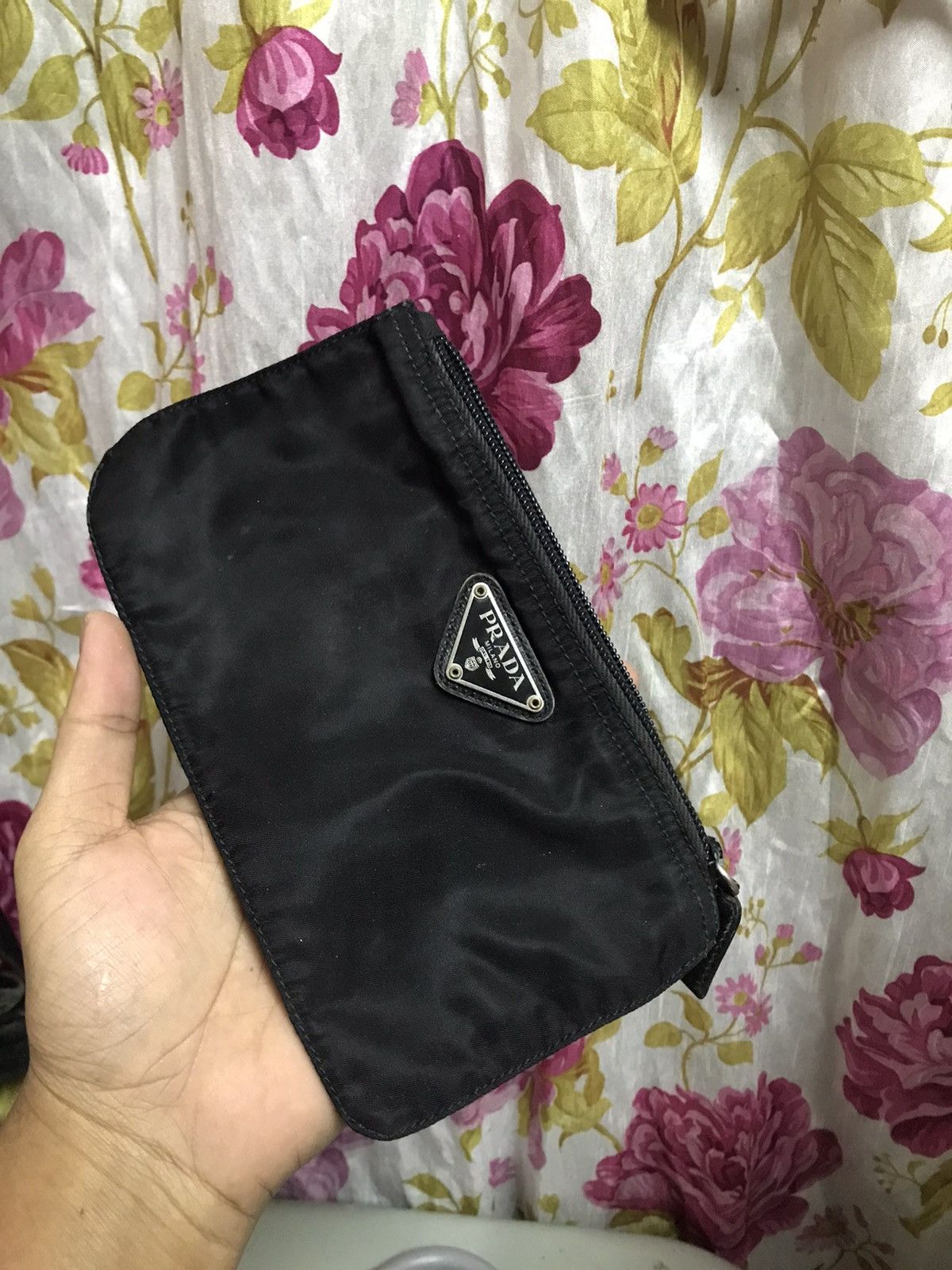 Prada Authentic Prada Pouch Black Size ONE SIZE - 1 Thumbnail