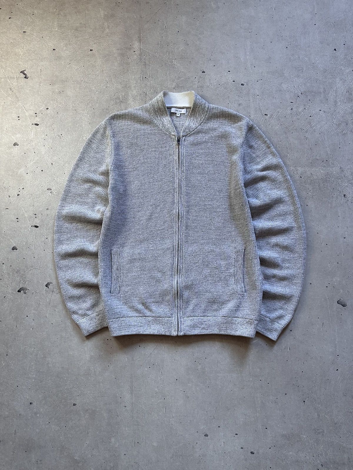 Reiss Reiss Luxury Full Zip Sweater Old Money Size US M / EU 48-50 / 2 - 1 Thumbnail