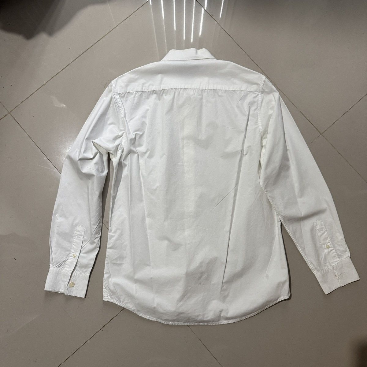Neil Barrett DESIGNER NEIL BARRETT WHITE BUTTON UPS SHIRT Size US S / EU 44-46 / 1 - 2 Thumbnail