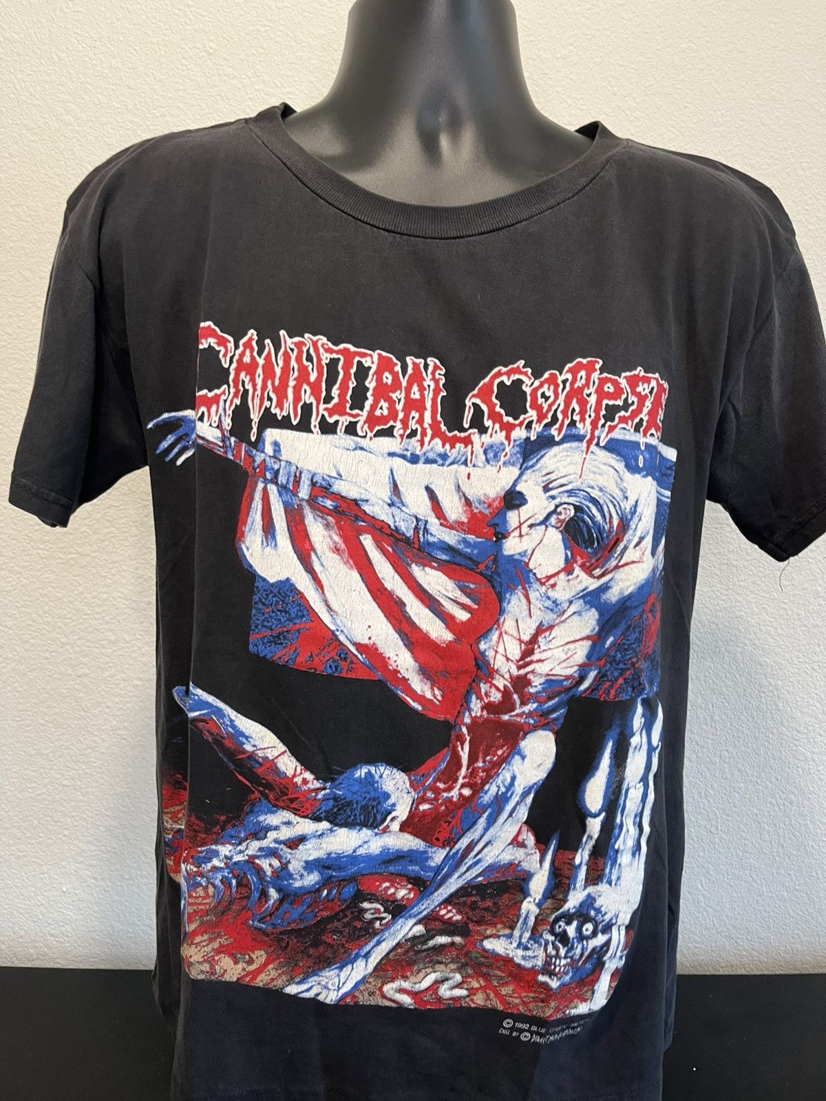 Band Tees × Vintage Cannibal corpse and tomb of the mutilated shirt vintage 90s Size US L / EU 52-54 / 3 - 3 Thumbnail
