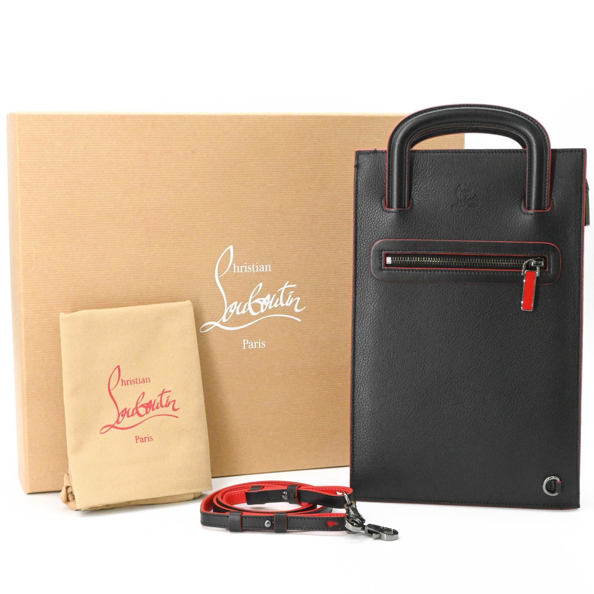 Christian Louboutin Christian Louboutin Trick Track Small Handbag, Shoulder Bag, Clutch Bag (3-way) 1165005 Size ONE SIZE - 1 Thumbnail