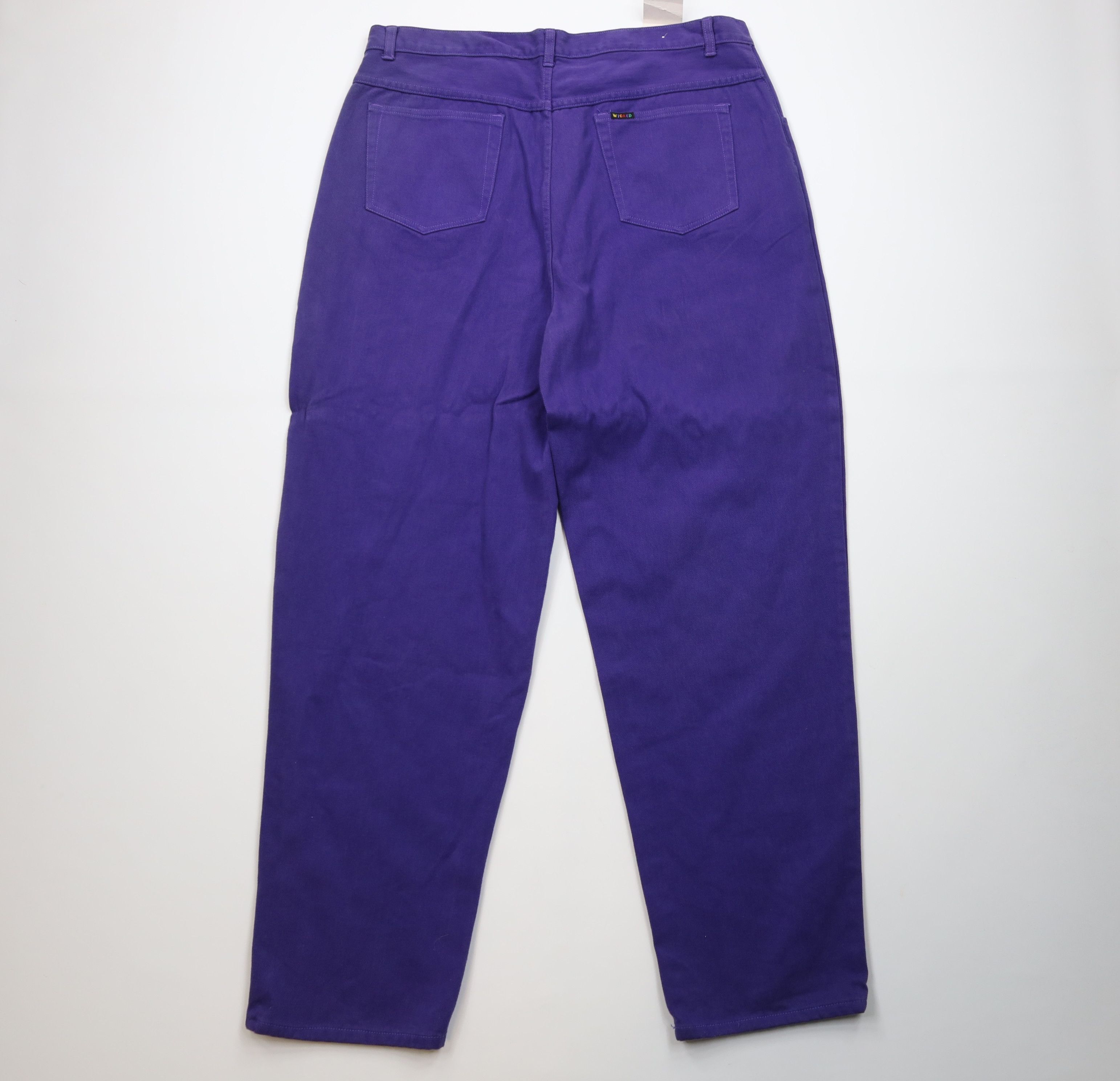 Vintage Deadstock Vintage 90s Streetwear Fit Skateboard Jeans Purple Size US 42 / EU 58 - 10 Thumbnail