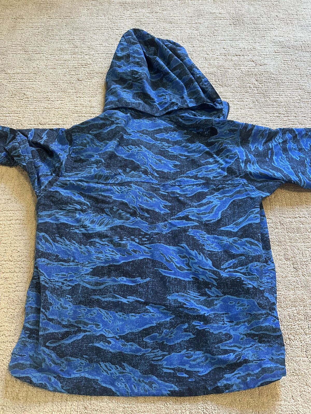 The North Face Vintage TNF Tiger Stripe Hoodie Jacket Size US S / EU 44-46 / 1 - 6 Thumbnail