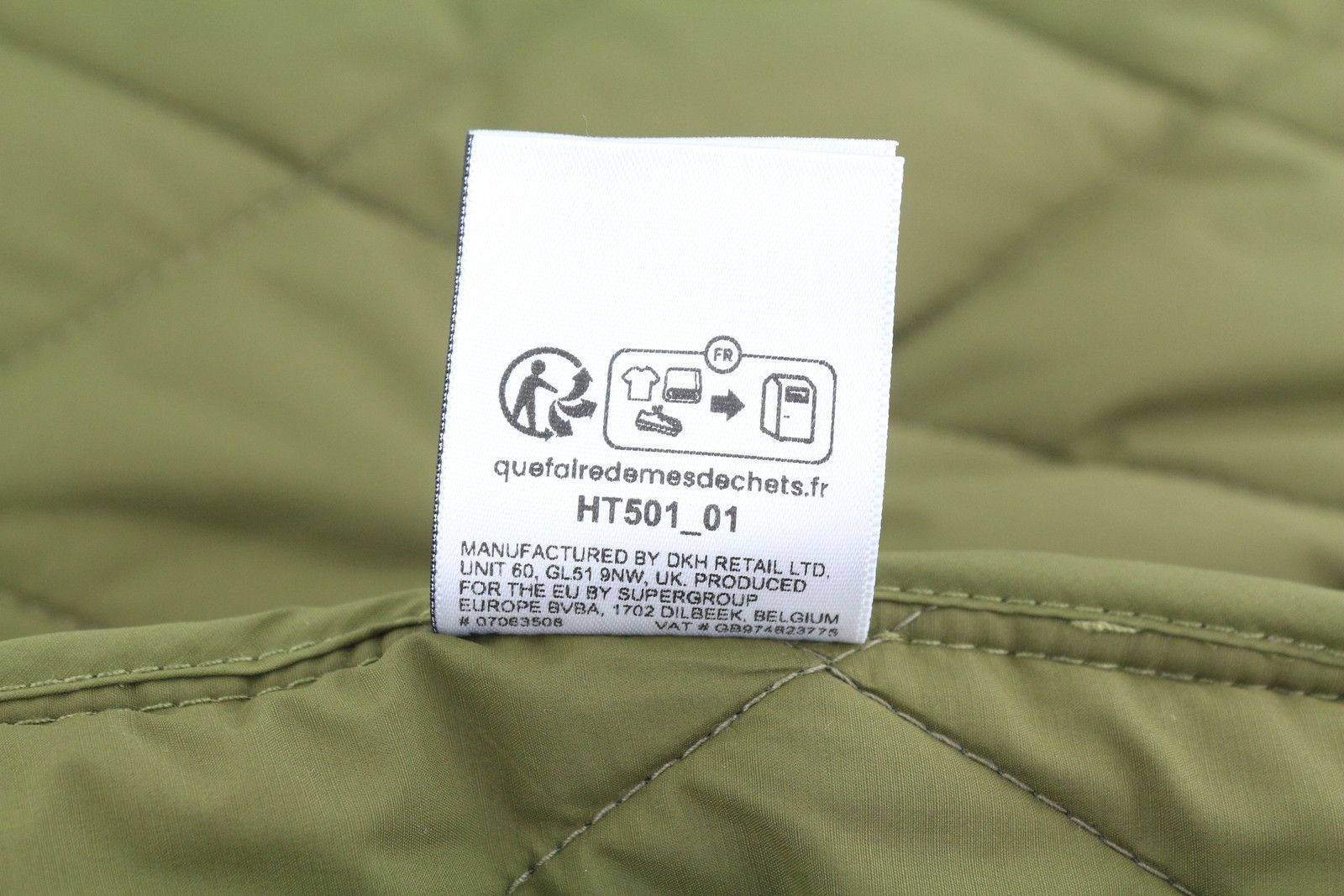 Superdry Estate M Green Insulated High Neck Light 87141 Size US M / EU 48-50 / 2 - 11 Thumbnail