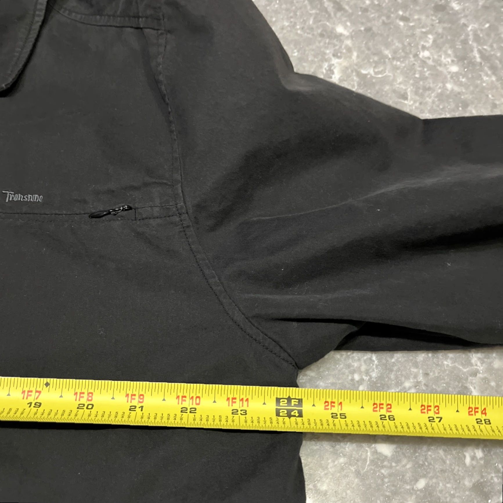 Vintage Y2K TRANSNINE black Zip up work skater jacket Men XL Regular Nylon 100% Zip up Activewear Basic Jacket Size US XL / EU 56 / 4 - 5 Thumbnail