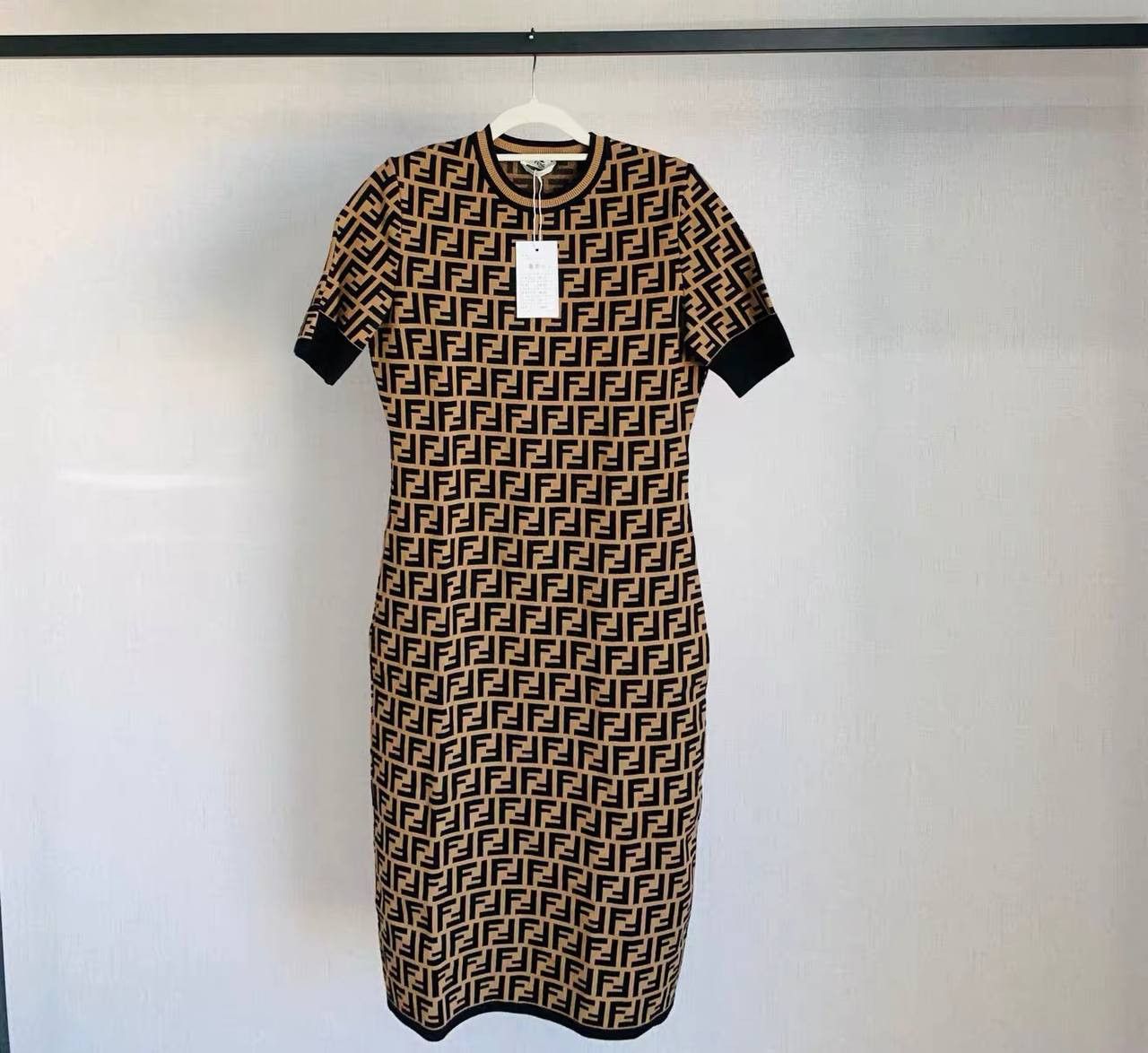 Fendi Fendi dress with all-over print Size S / US 4 / IT 40 - 1 Thumbnail