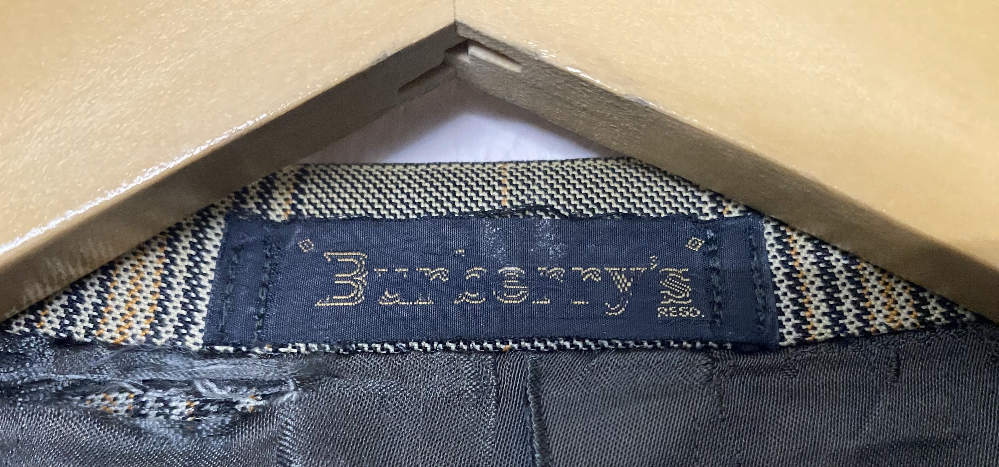 Burberry Prorsum Vintage 80s Burberrys Japan Sanyo Shokai Check Plaid Blazer Size US M / EU 48-50 / 2 - 8 Thumbnail