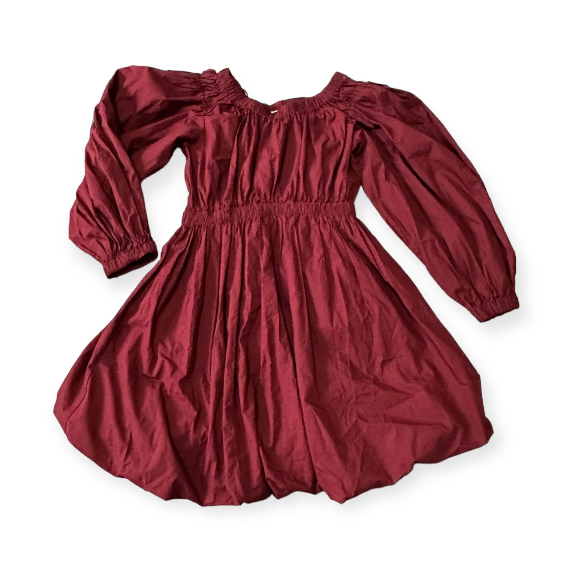 Ulla Johnson Ulla Johnson Martine Dress in Bordeaux, Size 6 Size M / US 6-8 / IT 42-44 - 6 Thumbnail