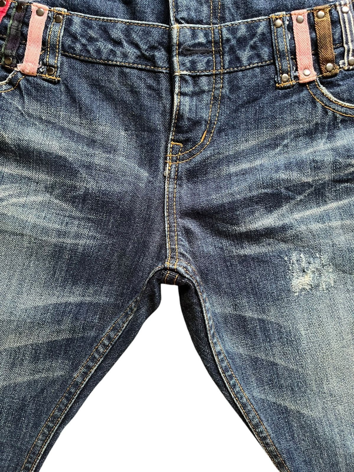Japanese Brand Vintage Japanese Brand Double Waisted Jean Shorts Jorts Size US 32 / EU 48 - 5 Thumbnail