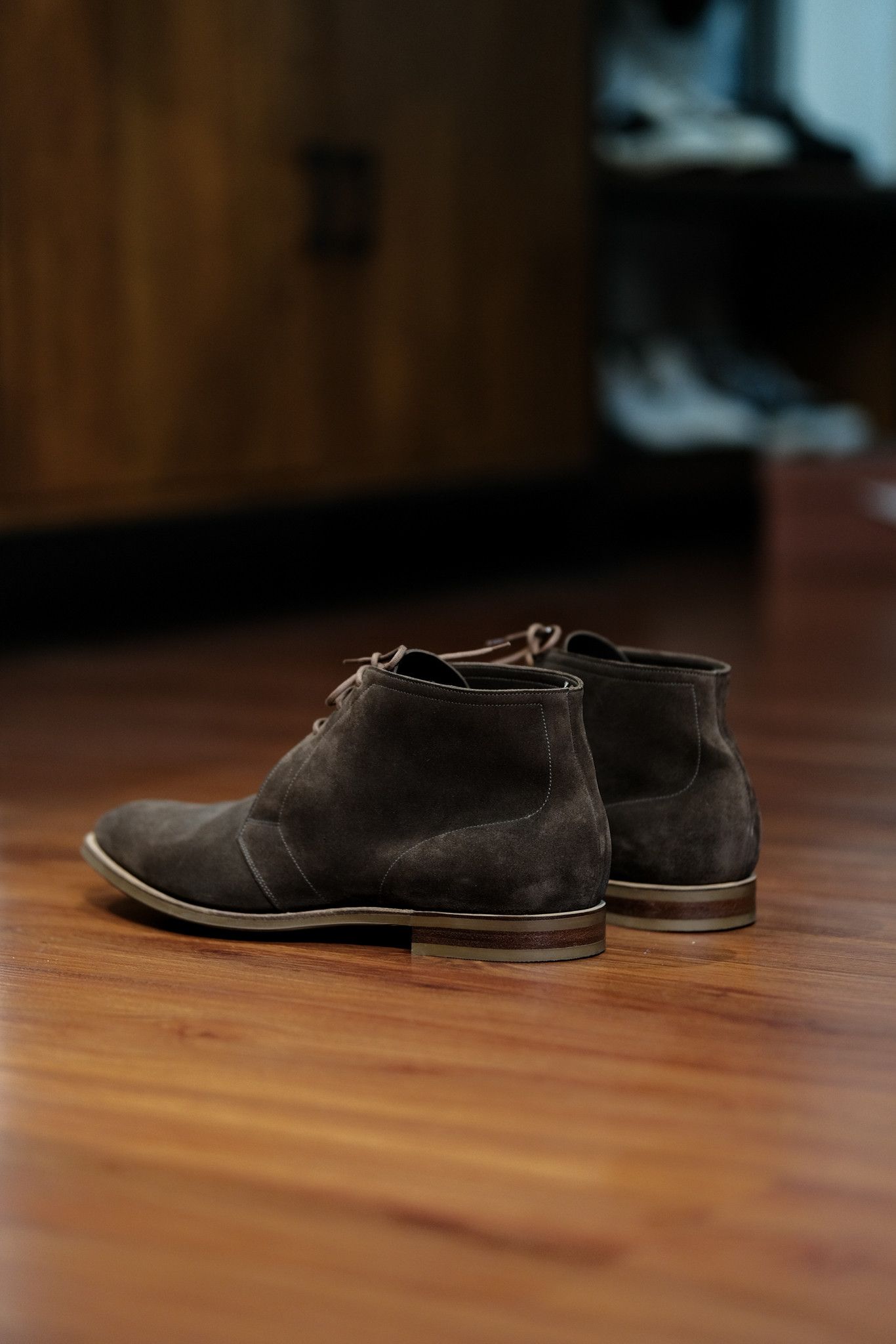 Other Edward Green Brown Shanklin Suede Chukka Boot Size US 11.5 / EU 44-45 - 3 Thumbnail