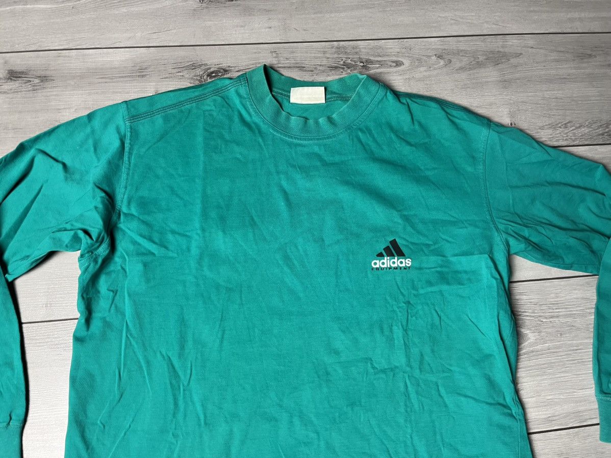 Adidas Vintage Adidas Equipment Long Sleeve size XLarge Size US XL / EU 56 / 4 - 3 Thumbnail