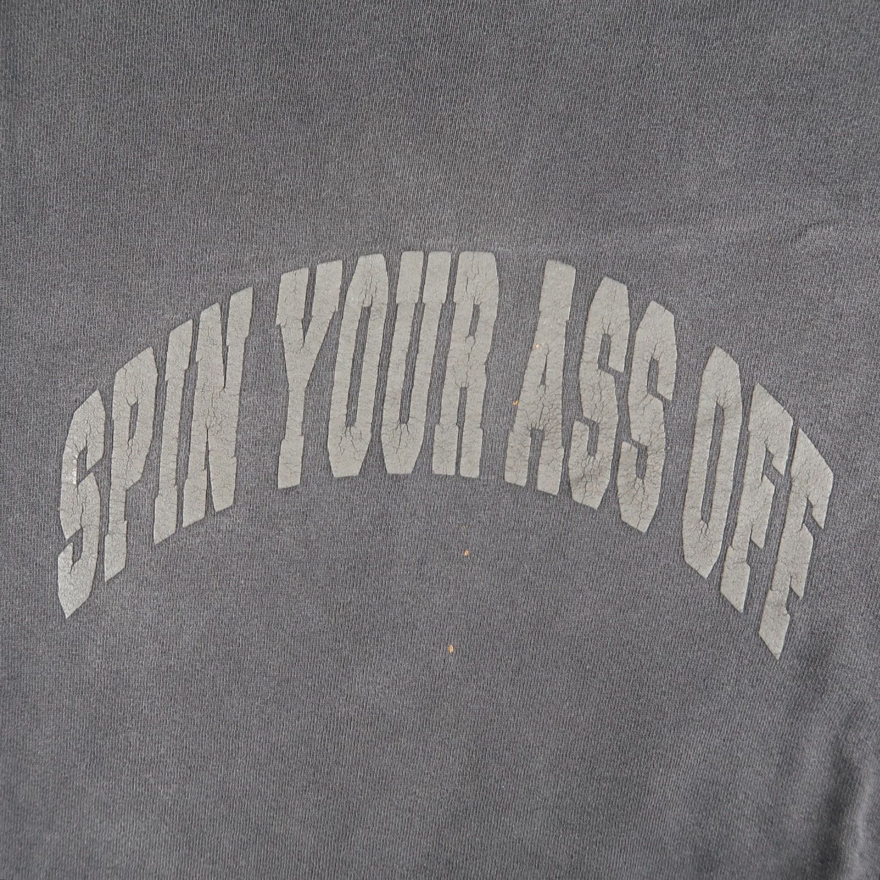 Vintage Vintage 90s Todd Tramp's Gym Bodybuilding Sweatshirt Size L Black Made Canada Size L / US 10 / IT 46 - 3 Thumbnail