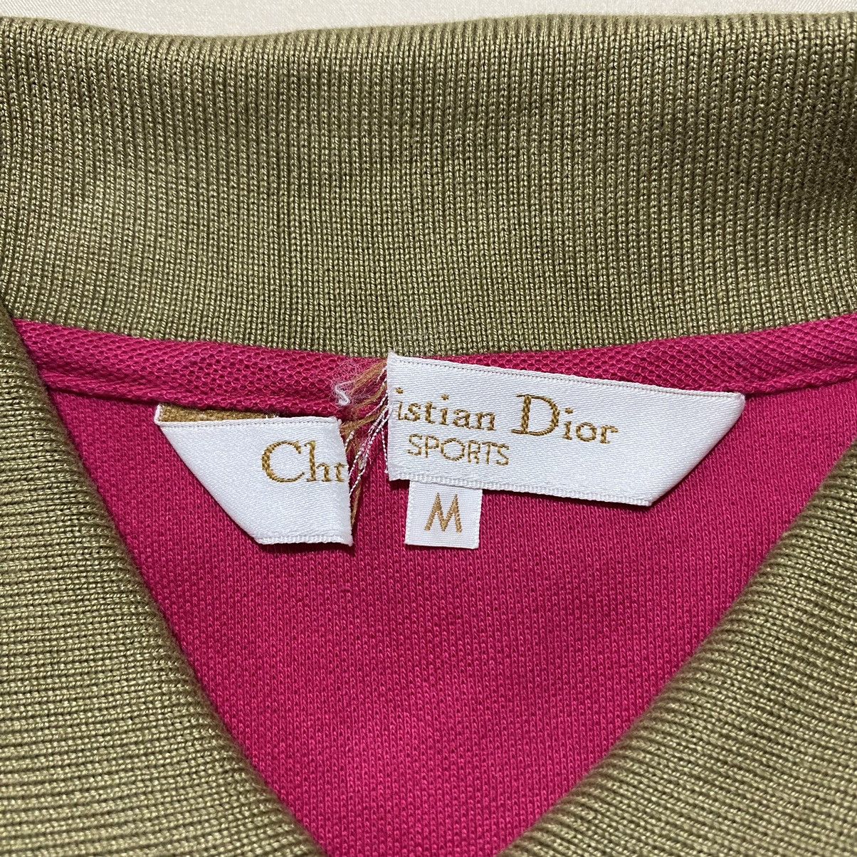 Christian Dior Monsieur Vintage Christian Dior Sports Three Tone Polo Size M / US 6-8 / IT 42-44 - 3 Thumbnail