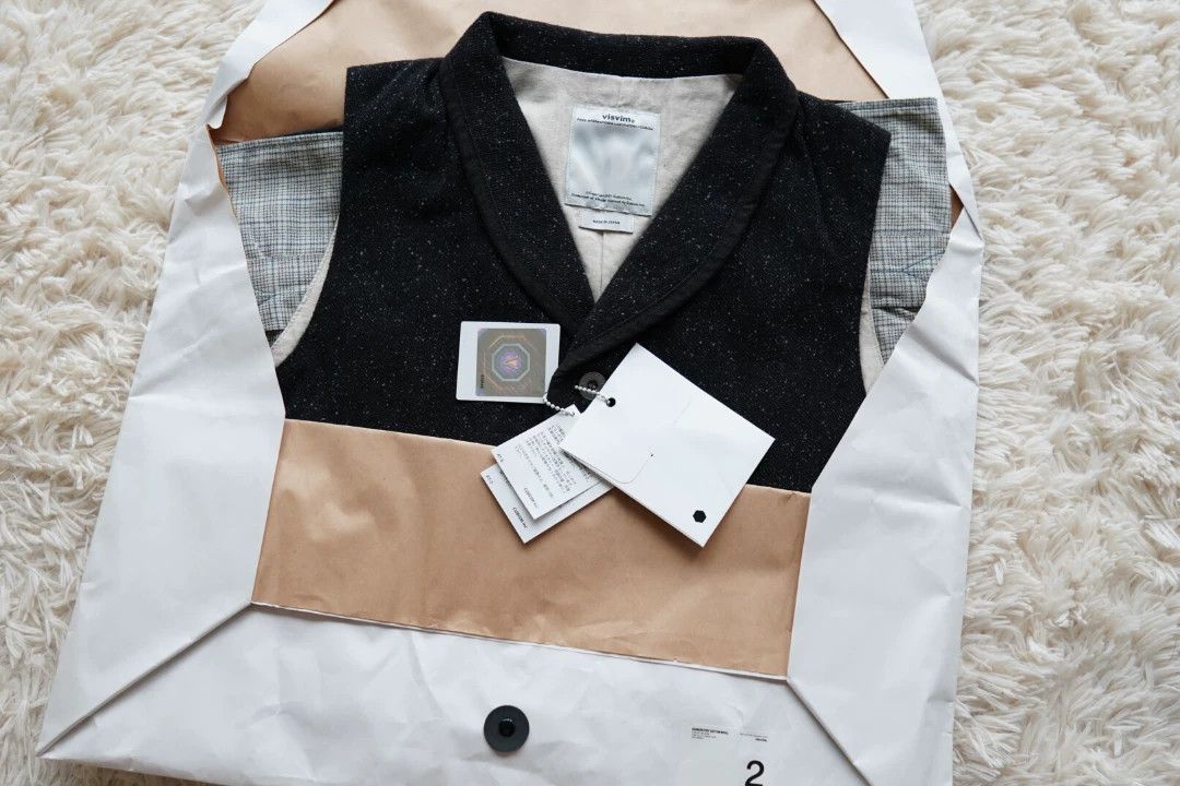 Visvim visvim Granger Vest Snowflake Wool Size 2 Size US M / EU 48-50 / 2 - 2 Thumbnail