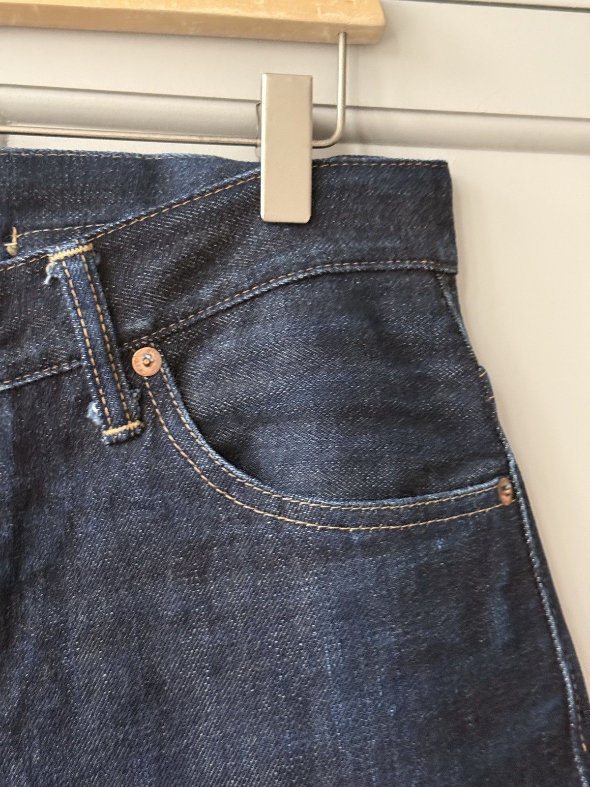 At Last & Co Timeworn Clothing (At Last & Co) Lot 162 denim - Rare Size US 34 / EU 50 - 5 Thumbnail