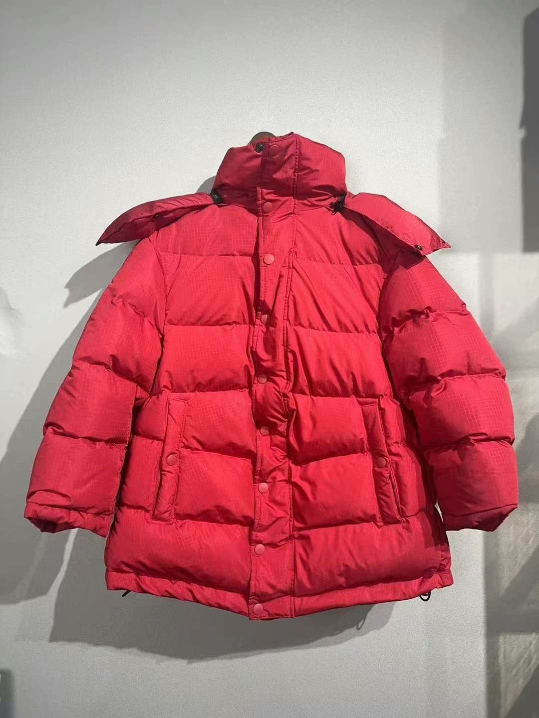 Balenciaga balenciaga red logo puffer jacket size 34 Size XS / US 0-2 / IT 36-38 - 1 Thumbnail