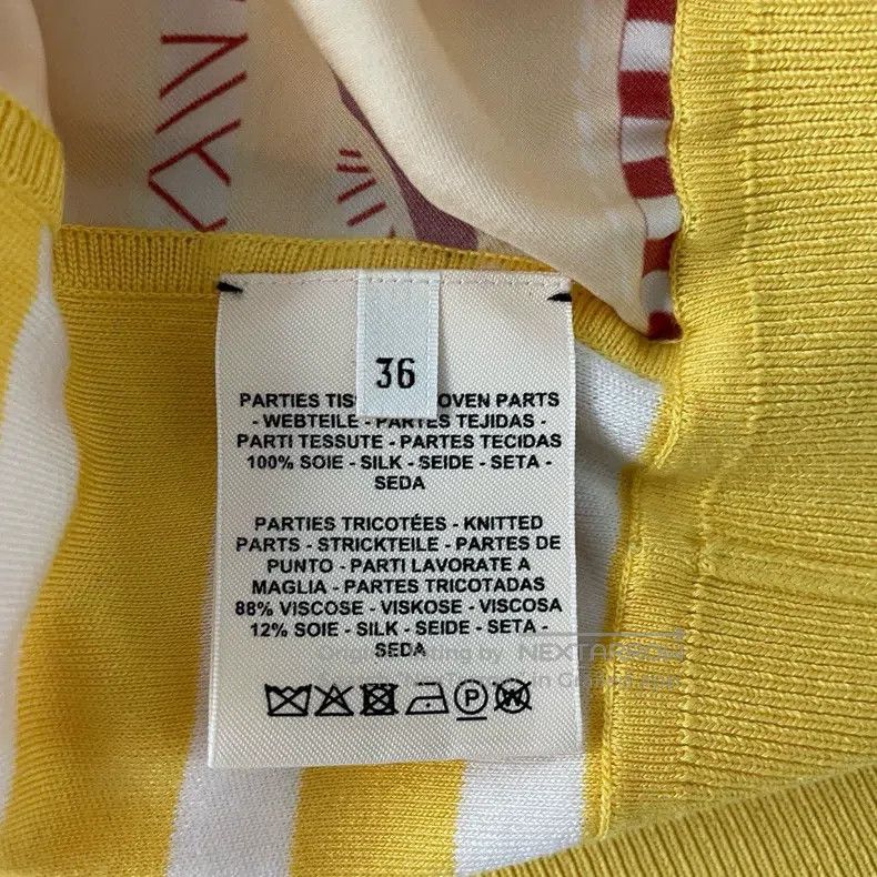 Hermes Hermes Short Sleeve Printed Top Size XS / US 0-2 / IT 36-38 - 5 Thumbnail