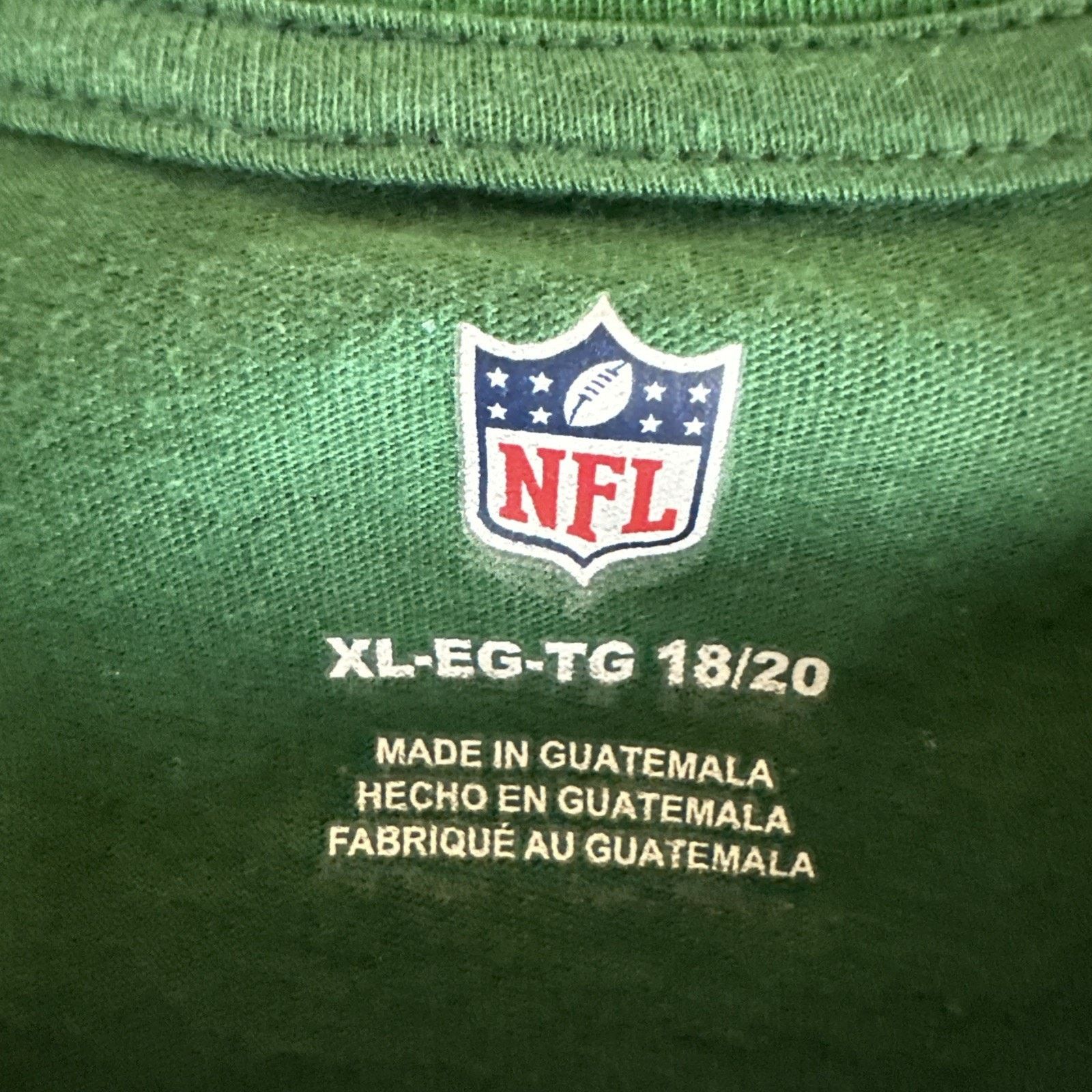 New Era NY Jets Shirt Mens XL Green Long Sleeve NFL Team Apparel New Size 30 - 3 Thumbnail