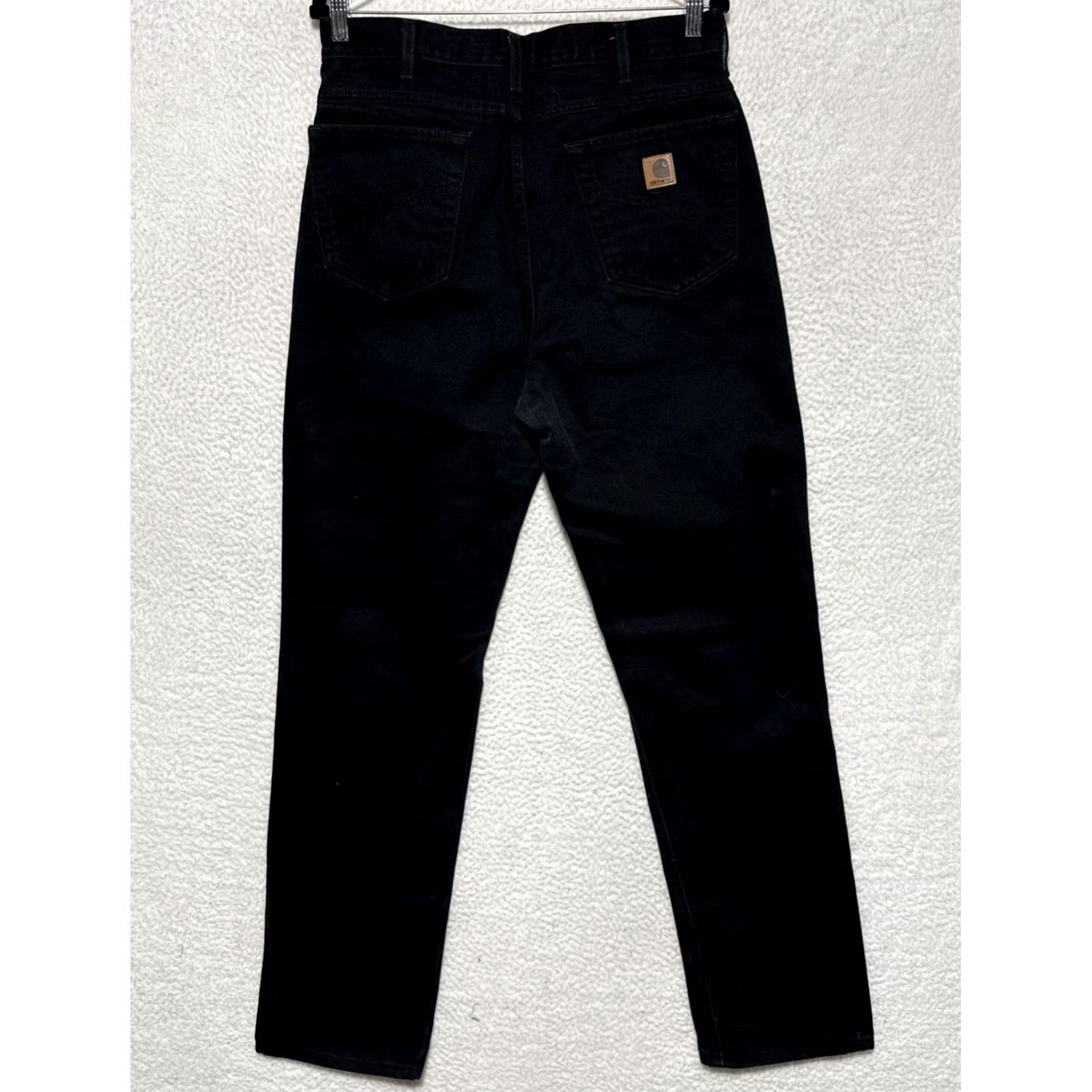 Carhartt VINTAGE Carhartt Relaxed Fit Denim Jeans Men’s 90s 32 x 36 Black Straight 36 Inseam Mens Regular Size 32 Black Denim Jeans Size US 32 / EU 48 - 3 Thumbnail