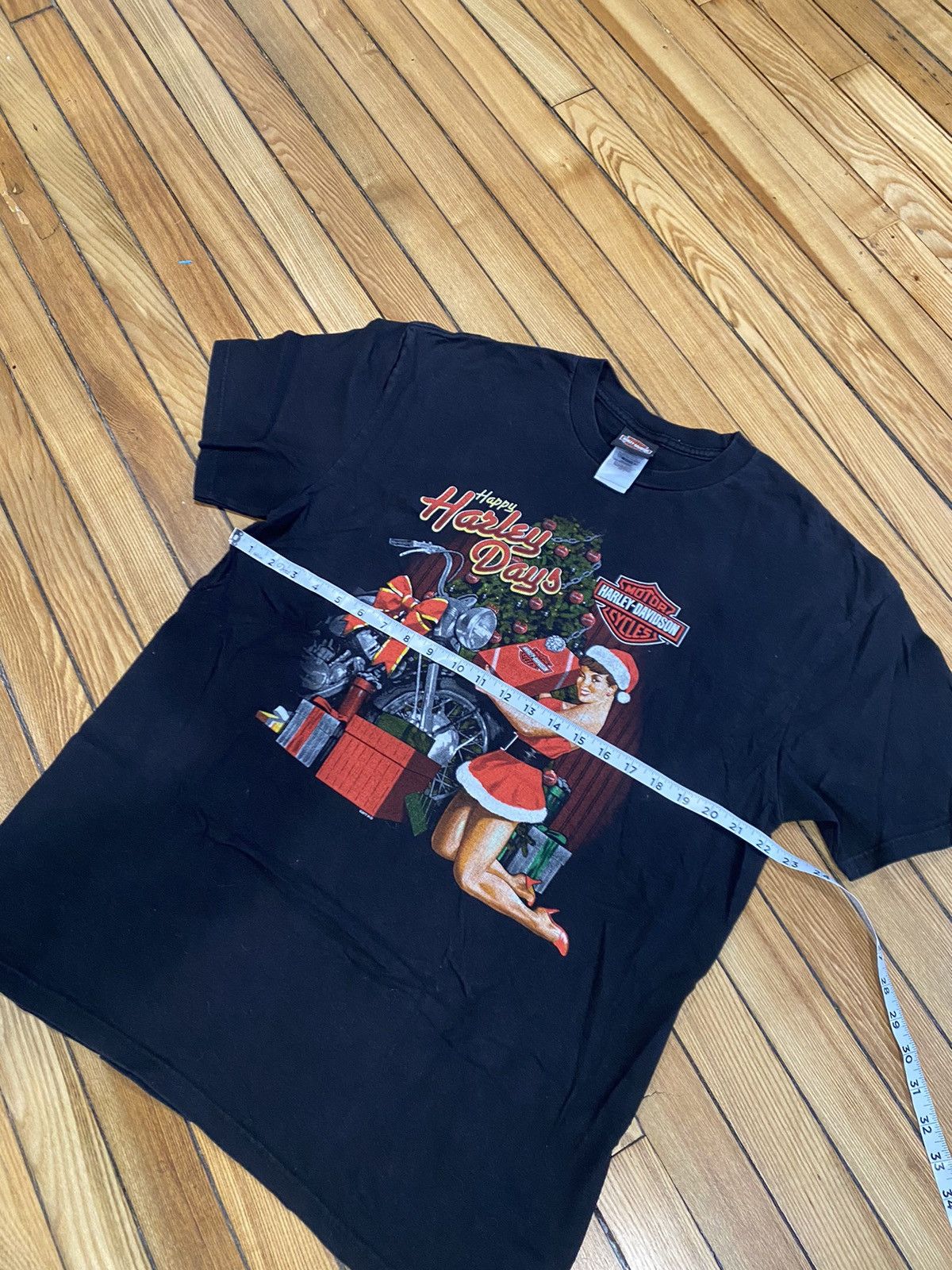 Harley Davidson × Vintage HD Christmas t shirt Atlanta GA XL Size US XL / EU 56 / 4 - 8 Thumbnail