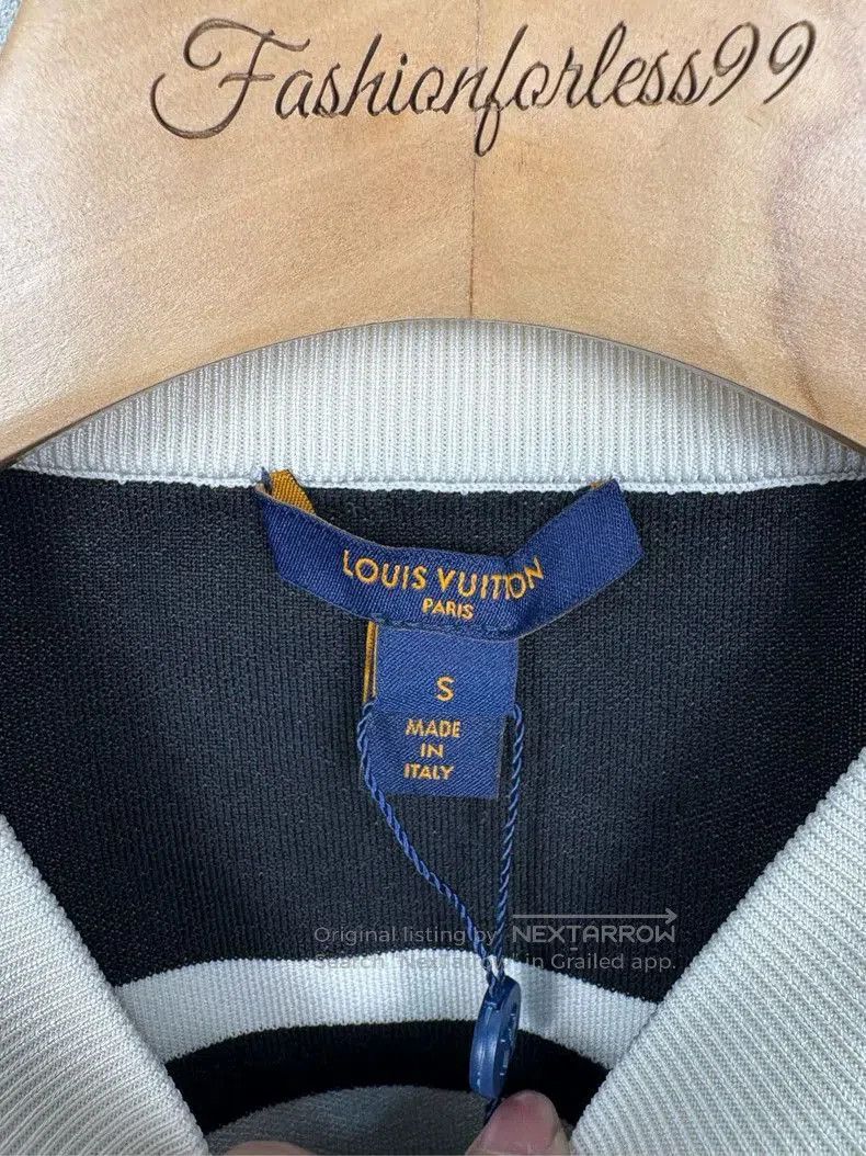 Louis Vuitton LV Black Paneled Long Sleeve Top. Size US S / EU 44-46 / 1 - 3 Thumbnail