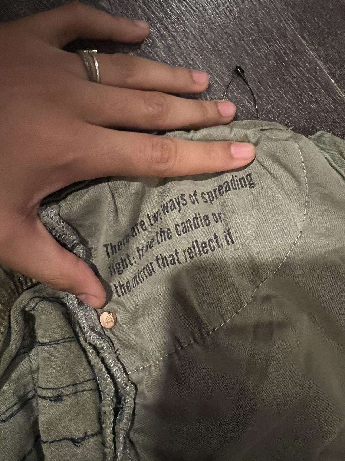 Valabasas Valabasas green “furry” Jean Size US 34 / EU 50 - 9 Thumbnail