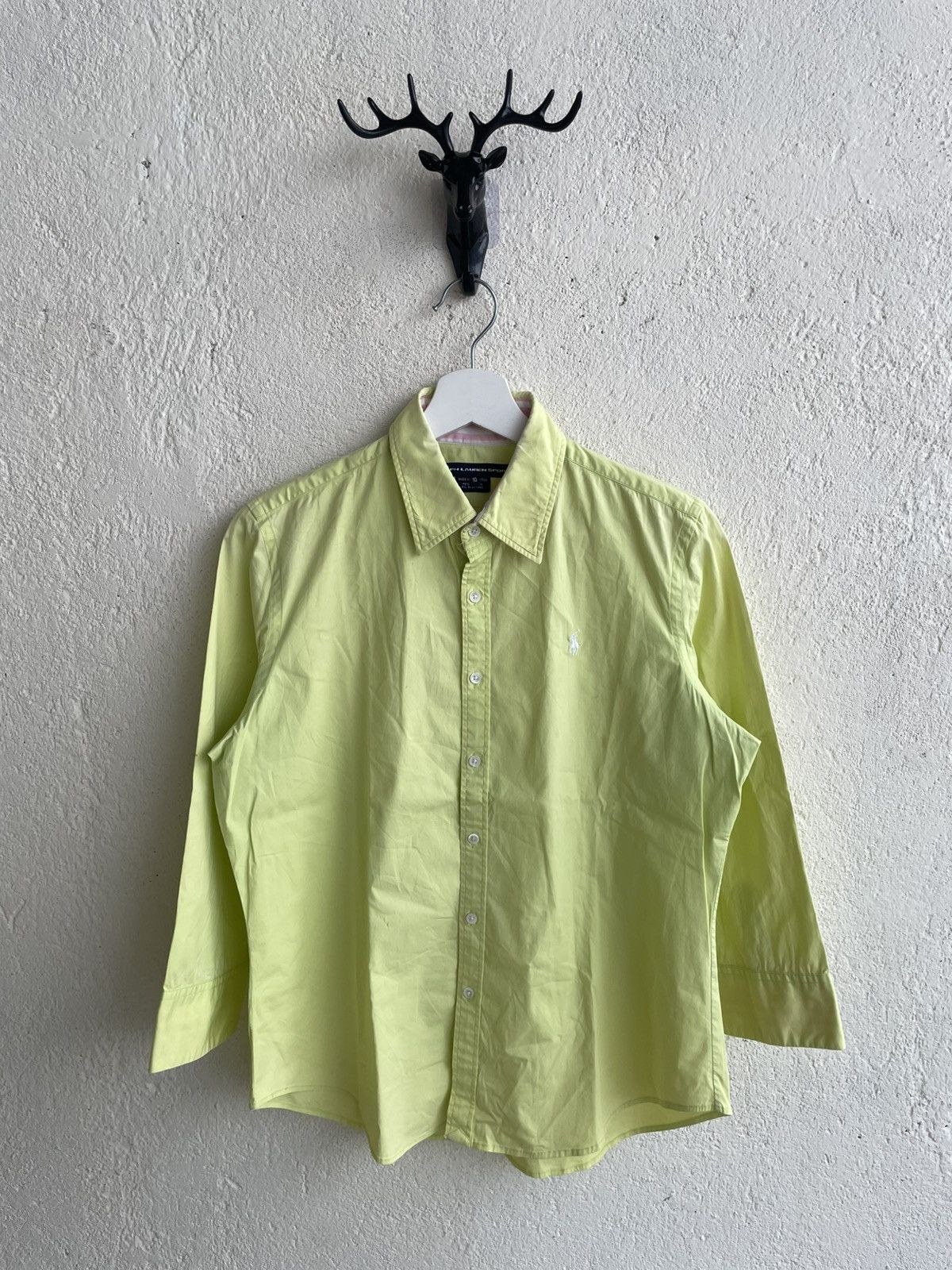 RRL Ralph Lauren 2000s Ralph Lauren Long Shirt Y2K 45rpm Hysteric RRL Cdg Ysl Size L / US 10 / IT 46 - 1 Thumbnail