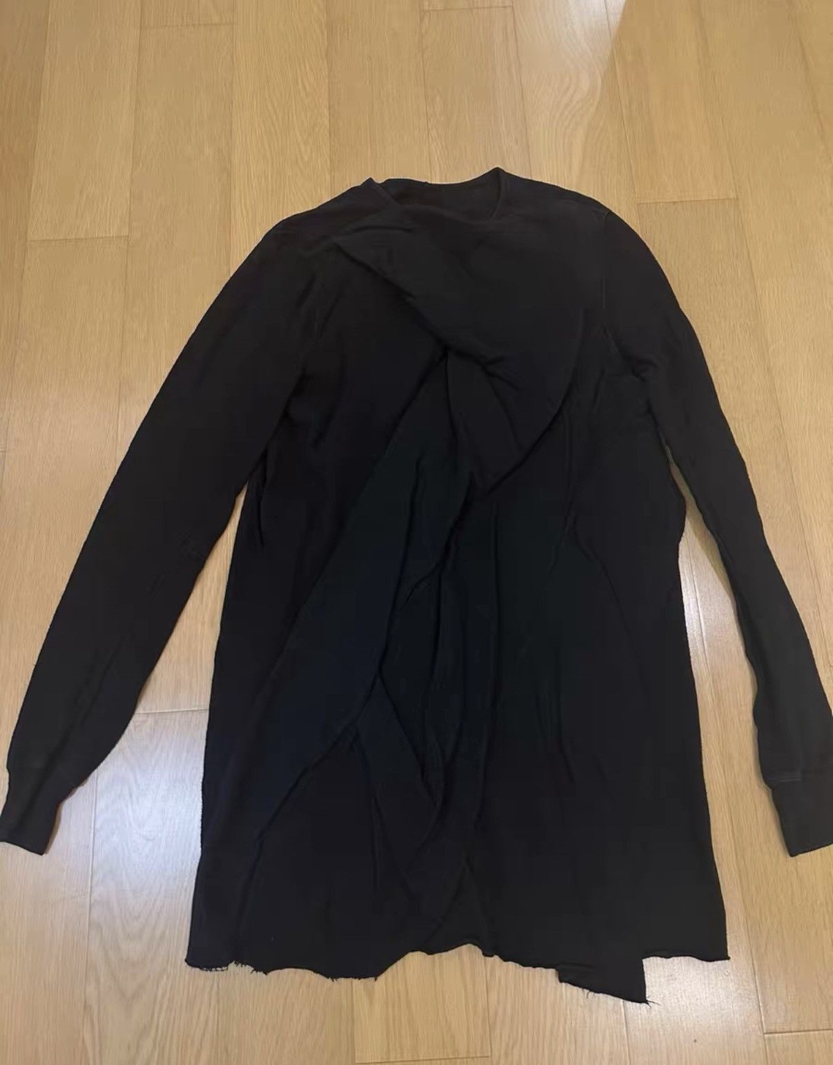 Rick Owens Rick Owens design long-sleeve heavyweight T-shirt Size US XS / EU 42 / 0 - 1 Thumbnail