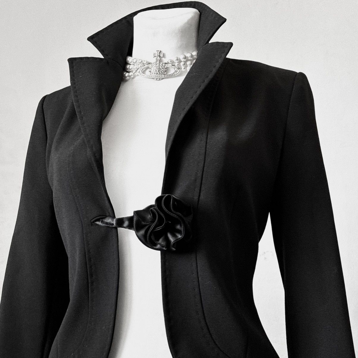 Vintage Beautiful vintage jacket with rose detailing Size M / US 6-8 / IT 42-44 - 2 Thumbnail