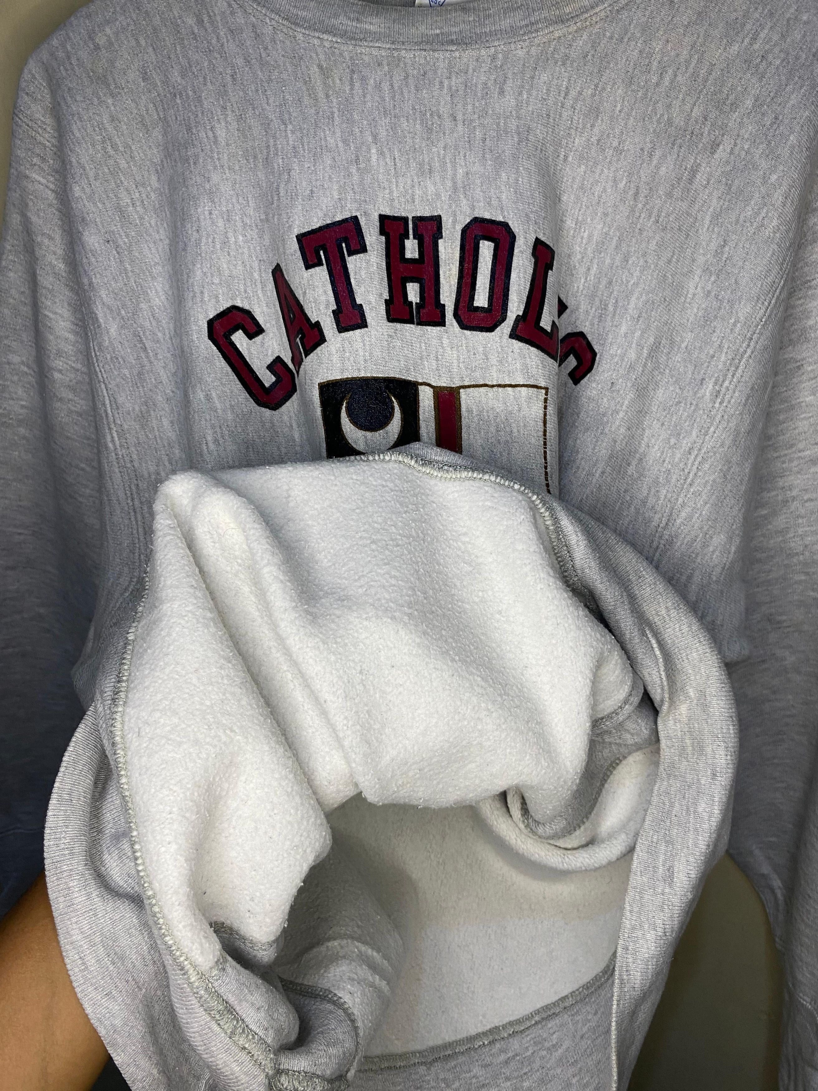 Champion Champion Reverse Weave X The Catholic University Size US M / EU 48-50 / 2 - 6 Thumbnail