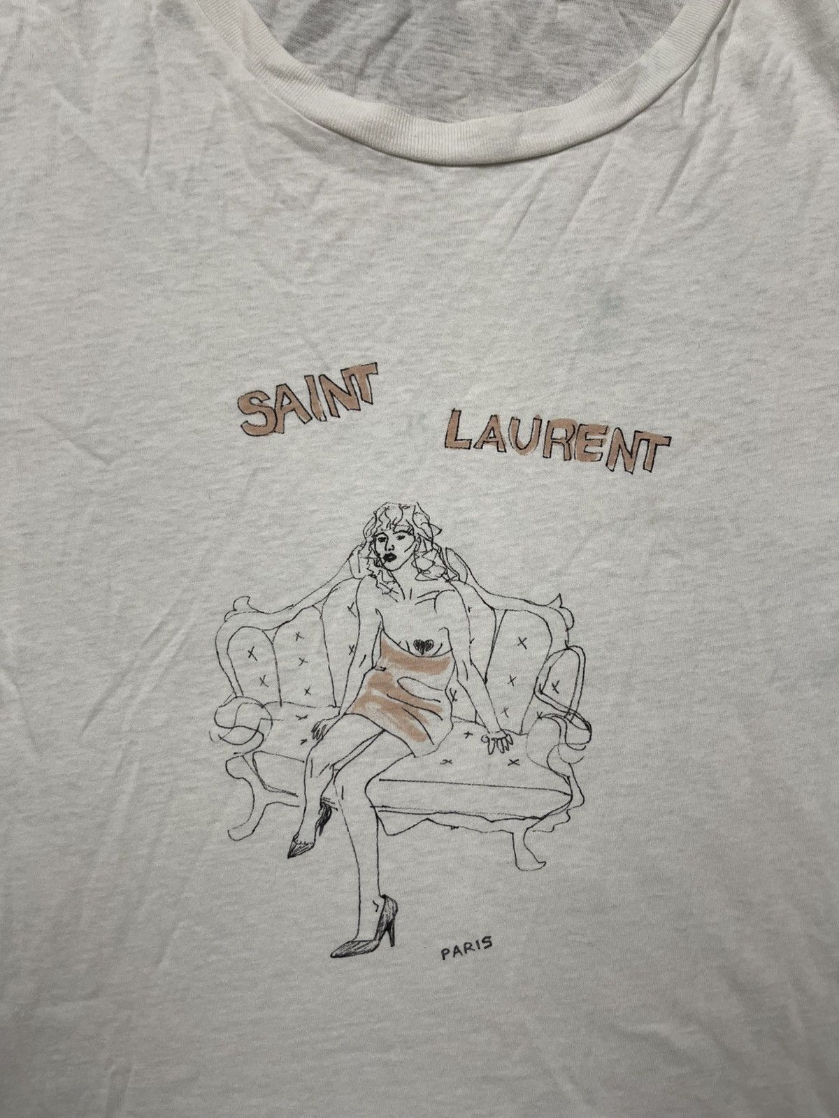 Saint Laurent Paris SOLD Saint Laurent Paris shirt Size S / US 4 / IT 40 - 2 Thumbnail