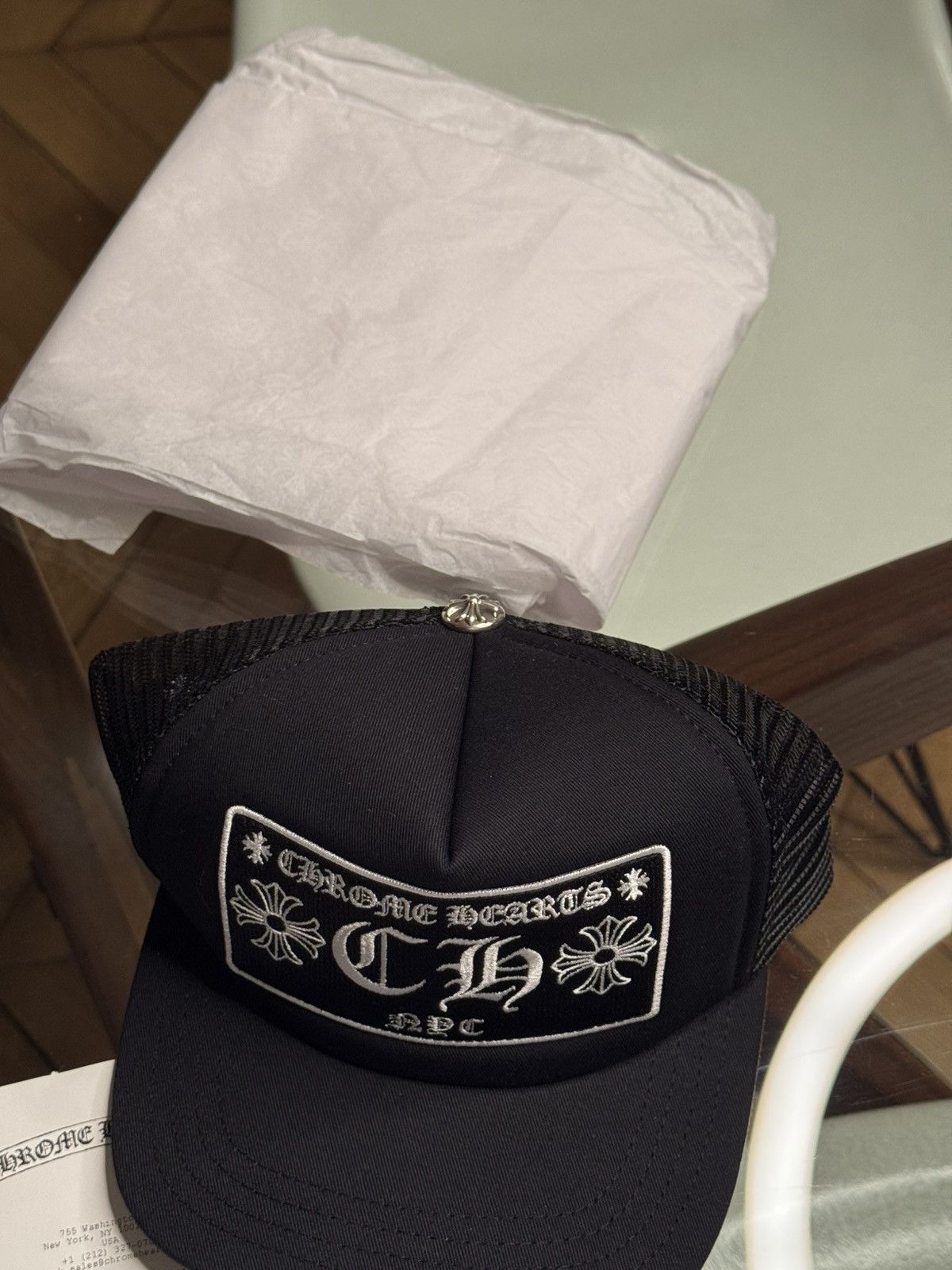 Chrome Hearts NYC CHROME HEARTS TRUCKER Size ONE SIZE - 2 Thumbnail