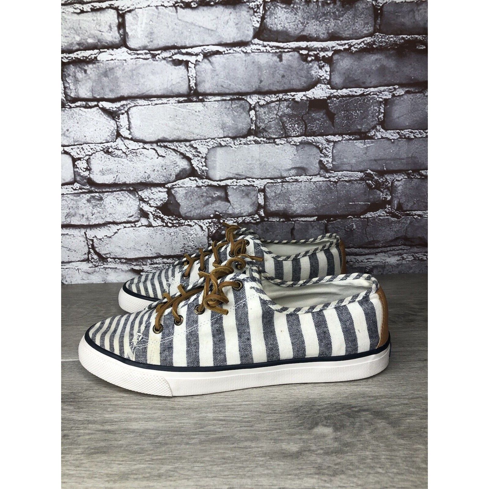 Sperry SPERRY Top-Sider STS95227 Seacoast MULTI STRIPE Canvas Boat Size US 10 / IT 40 - 17 Thumbnail