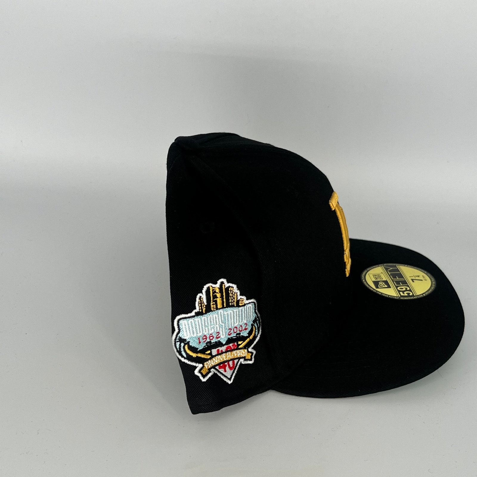 New Era Size 7 Black Los Angeles Dodgers 40th Anniversary Side Patch Size ONE SIZE - 3 Thumbnail