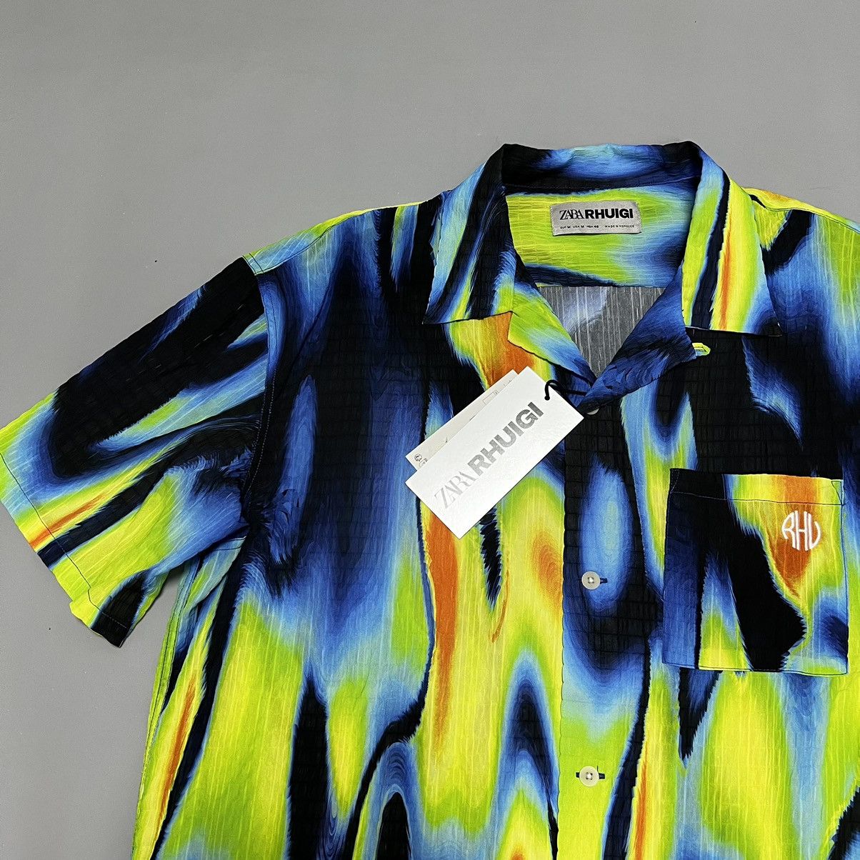 Rhude × Zara RHUDE x Zara NEW Tie Dye Oversized shirt Rhuigi NEW Size US M / EU 48-50 / 2 - 2 Thumbnail
